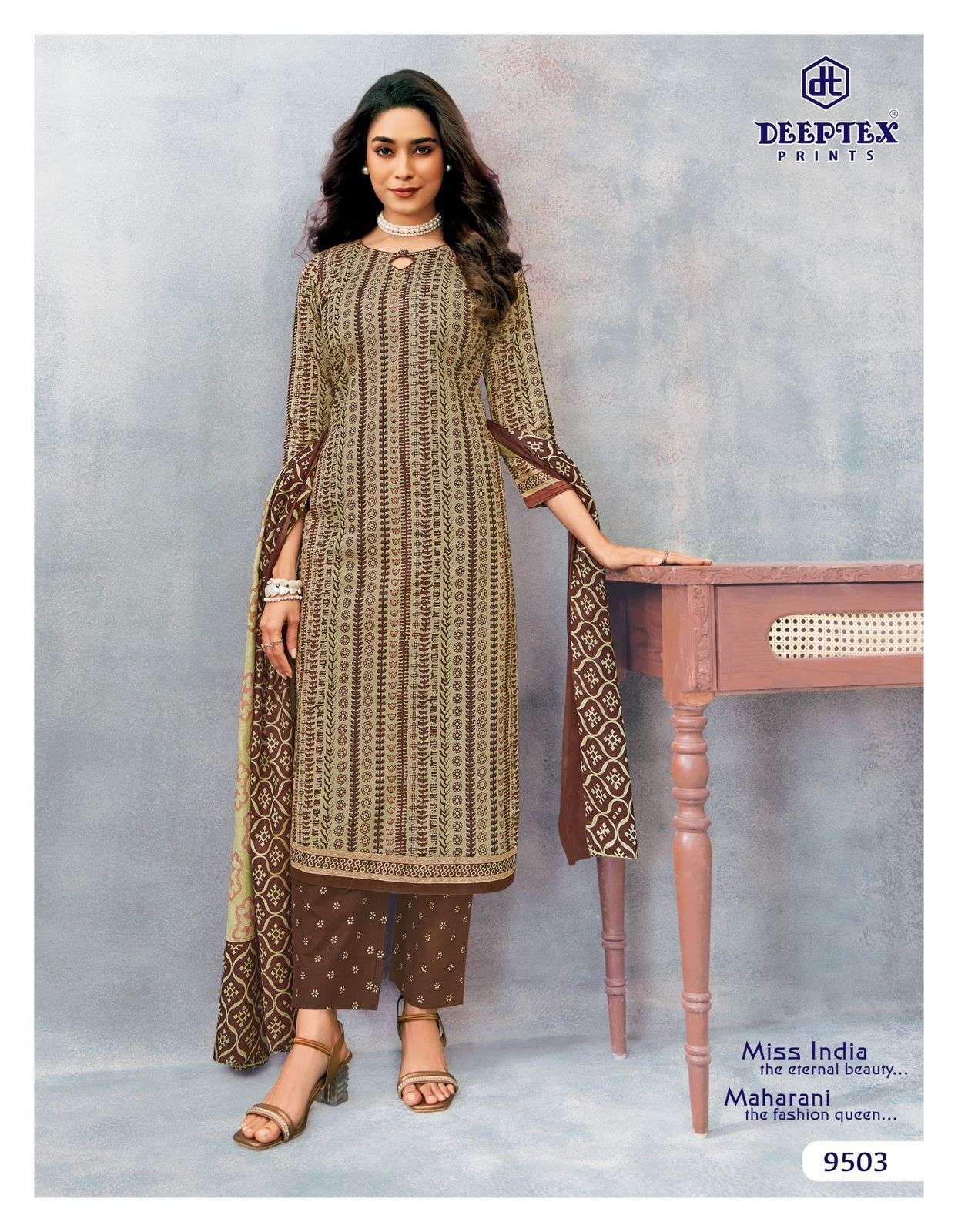 DEEPTEX PRINTS MISS INDIA VOL 95 COTTON PRINTED SALWAR SUIT