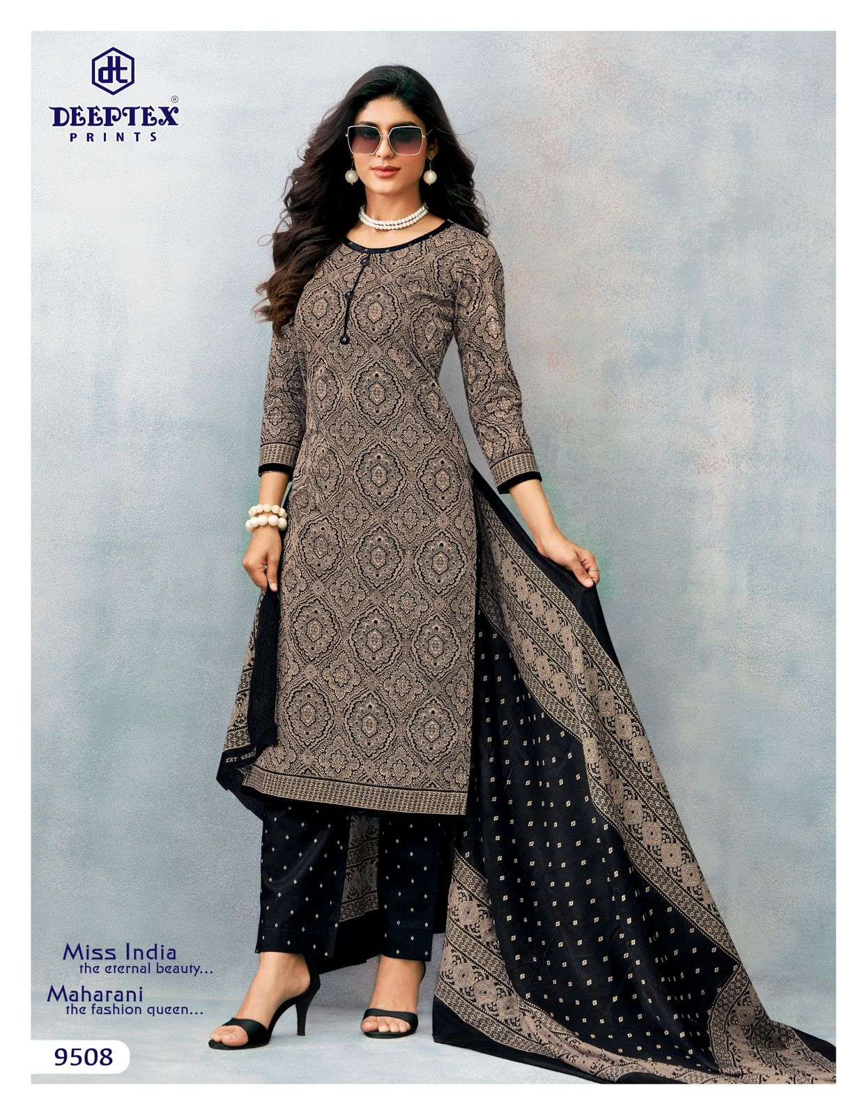 DEEPTEX PRINTS MISS INDIA VOL 95 COTTON PRINTED SALWAR SUIT