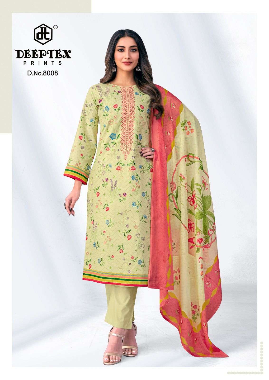 DEEPTEX PRINTS ROOHI ZARA VOL 8 LAWN COTTON DIGITAL PRINTS SALWAR SUIT