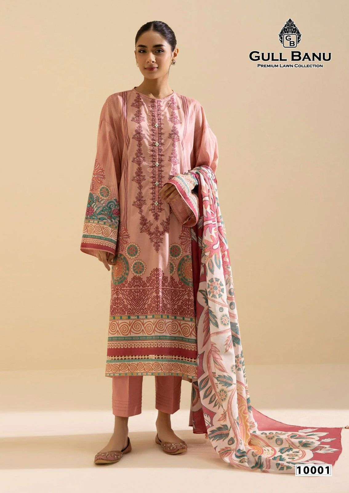 GULL AAHMED GULL BANU VOL 10 COTTON DIGITAL PRINTS SALWAR SUIT