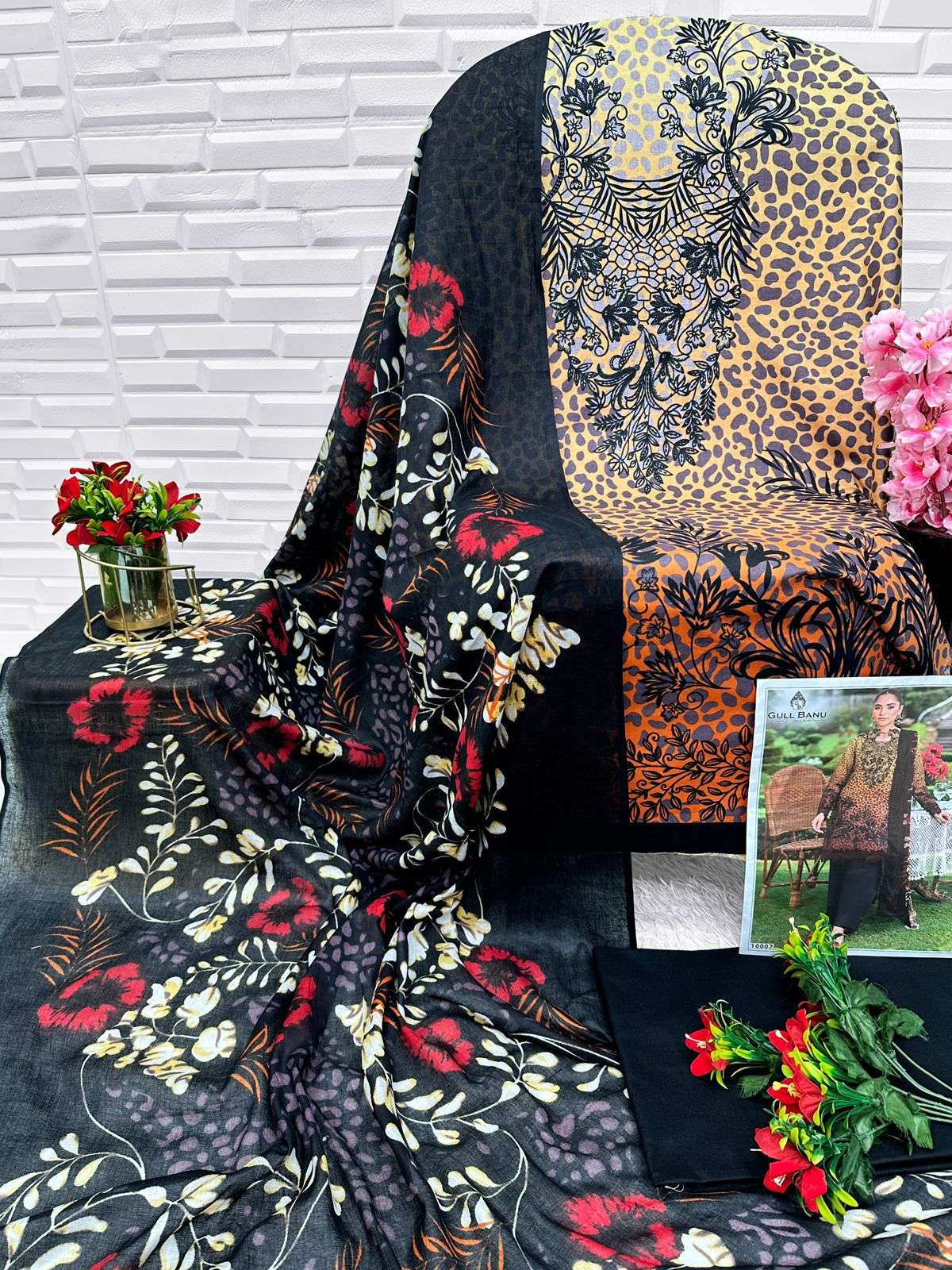 GULL AAHMED GULL BANU VOL 10 COTTON DIGITAL PRINTS SALWAR SUIT