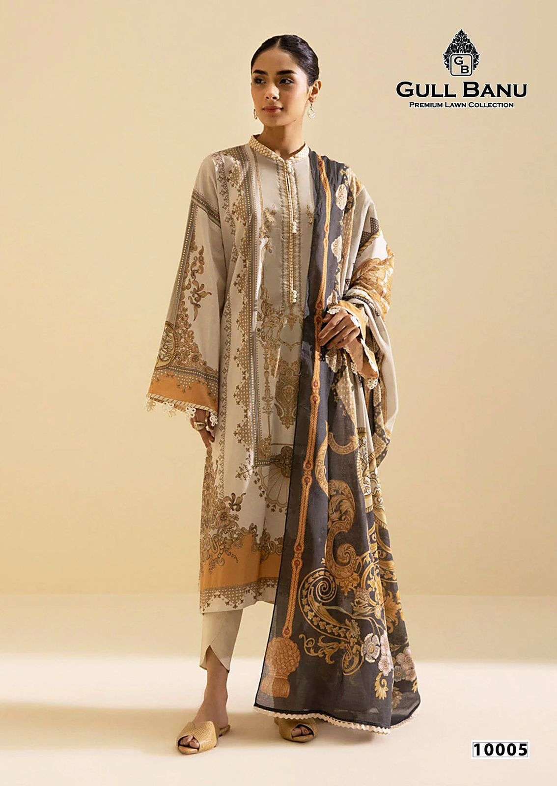GULL AAHMED GULL BANU VOL 10 COTTON DIGITAL PRINTS SALWAR SUIT