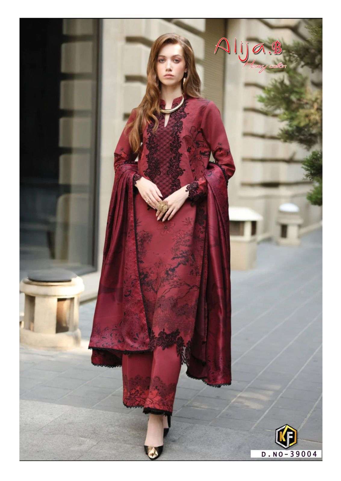 KEVAL FAB ALIJA B VOL 39 COTTON DIGITAL KARACHI PRINTS SALWAR SUIT