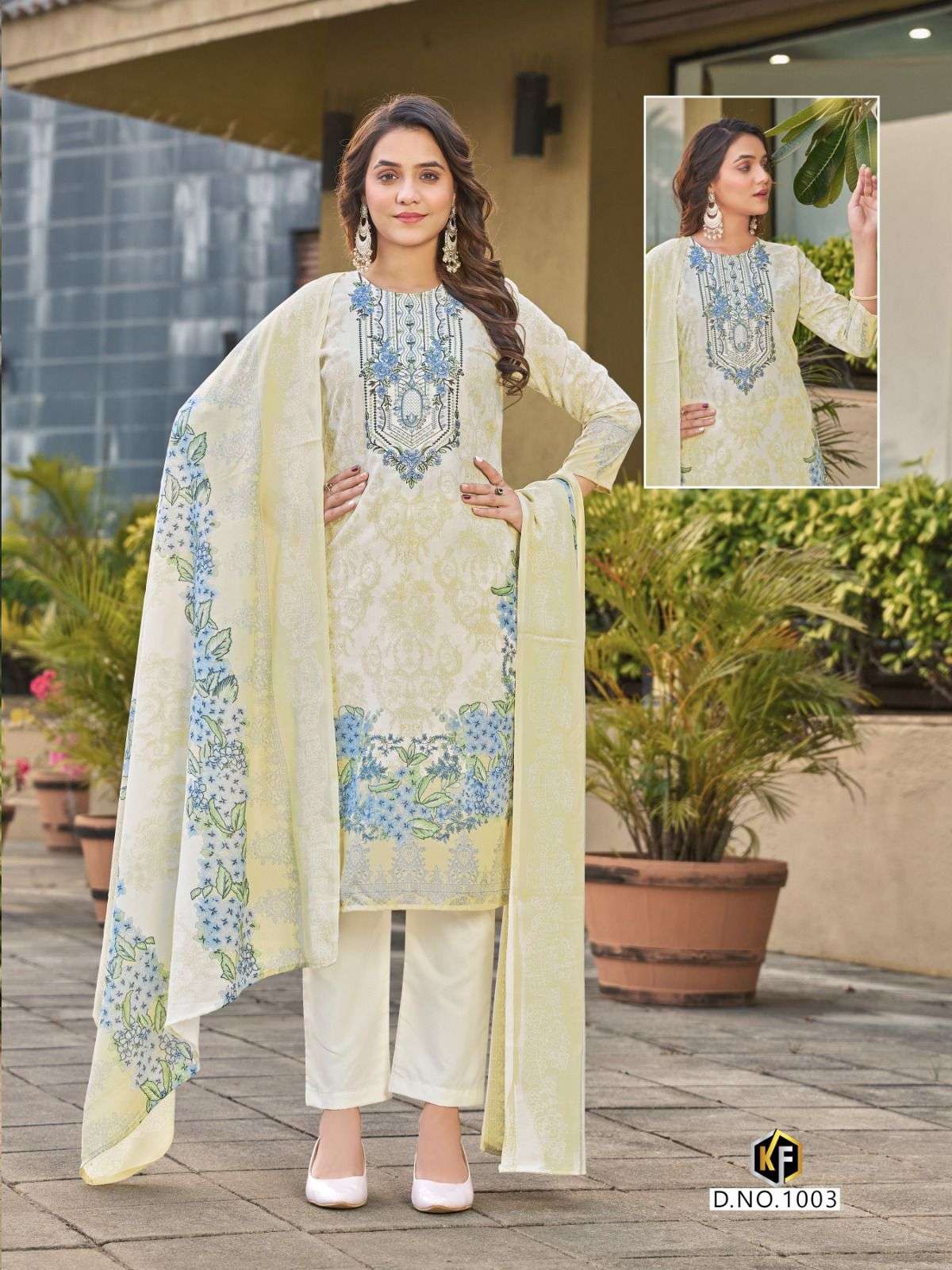 KEVAL FAB DASTAAN VOL 1 LAWN COTTON DIGITAL PRINT WITH WORK SUIT
