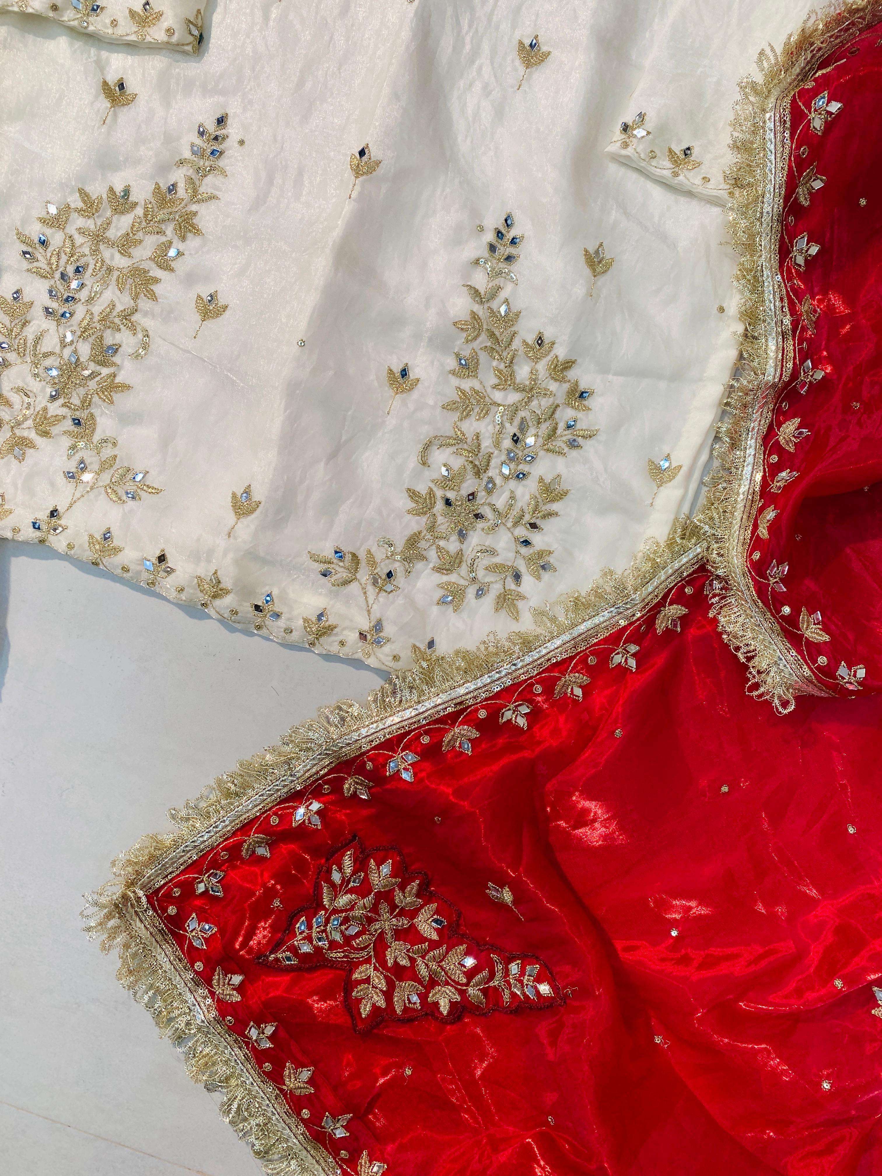 LG 1985 BEAUTIFUL DESIGNER LOOK PARTY WEAR LADIES SHARARA SUIT