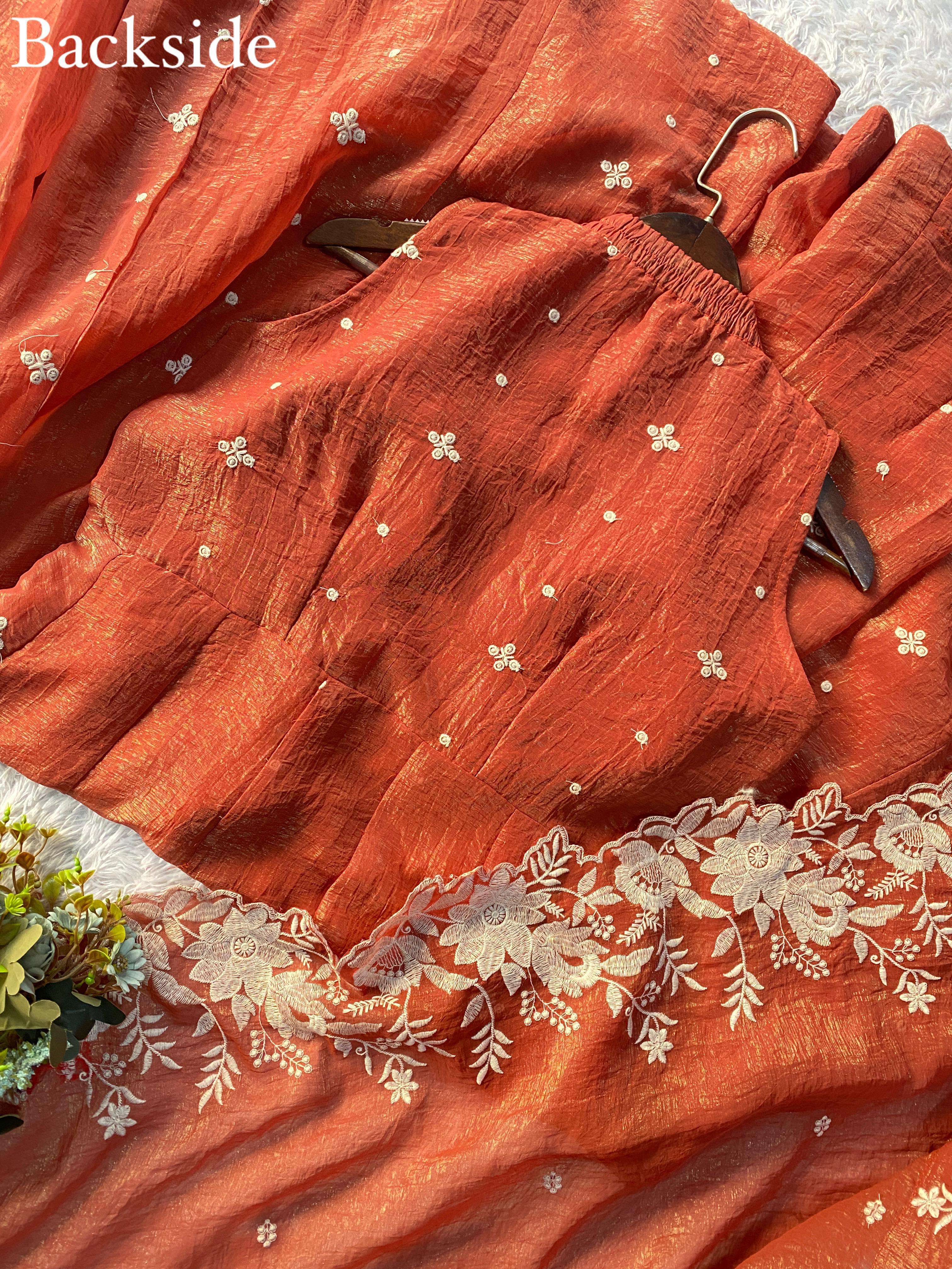  LG 2046 GORGEOUS LOOK DESIGNER PARTY WEAR GOWN WITH PLAZZO AND DUPATTA 
