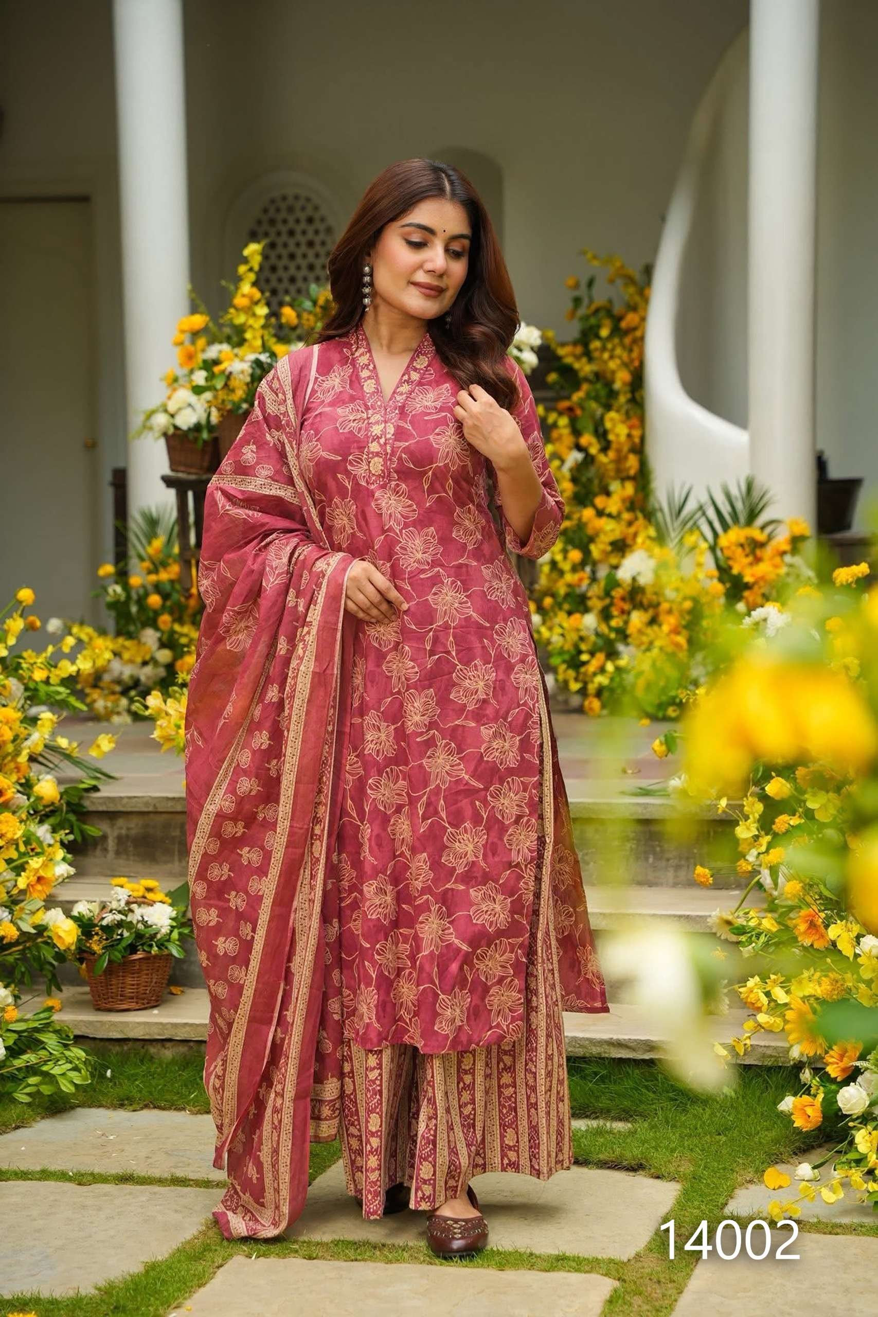 MF CLORA VOL 14 FANCY LOOK DESIGNER FESTIVE WEAR LADIES SUIT
