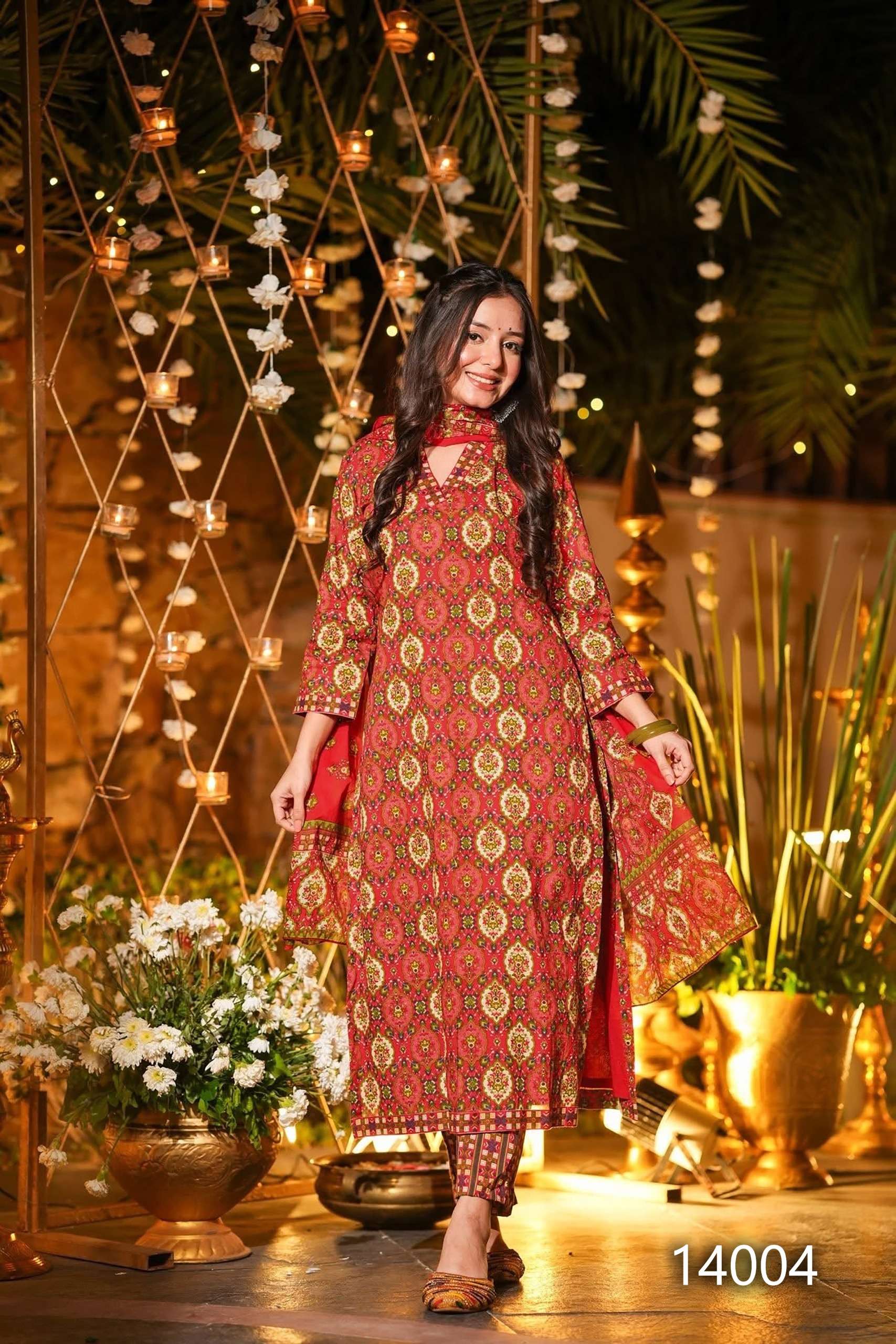 MF CLORA VOL 14 FANCY LOOK DESIGNER FESTIVE WEAR LADIES SUIT