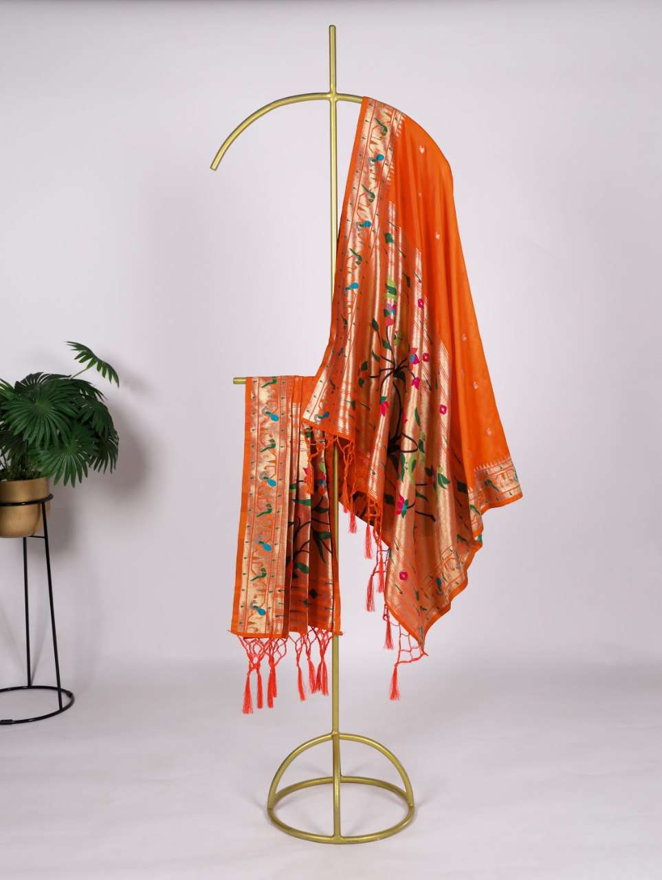 PAITHANI COLLECTION JACQUARD FESTIVE WEAR DUPATTA 