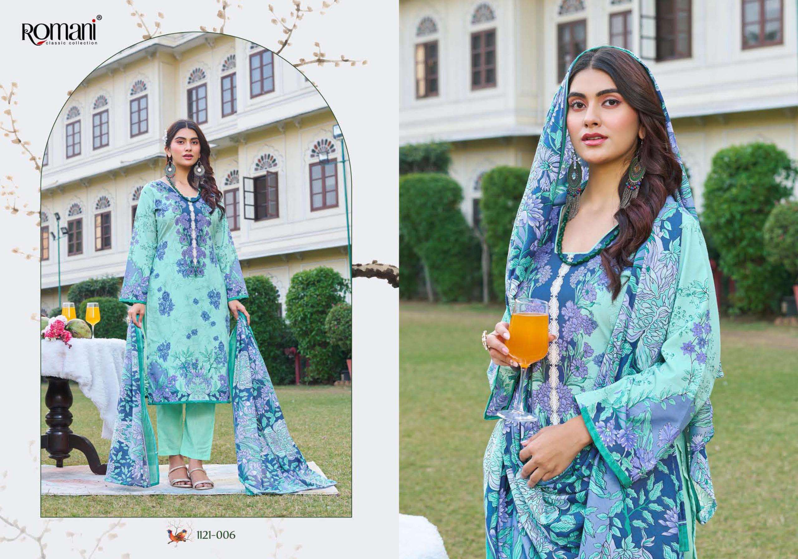ROMANI RIMSHA COTTON DIGITAL PRINT SALWAR SUIT