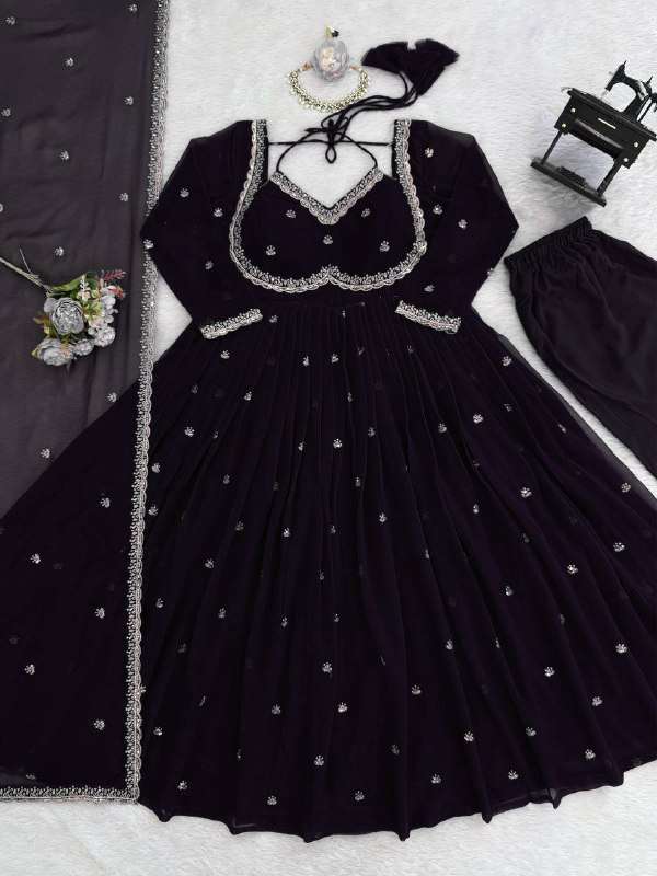 RTC 5924 GEORGETTE PARTY WEAR ANARKALI STYLE LADIES SUIT