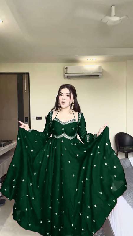 RTC 5924 GEORGETTE PARTY WEAR ANARKALI STYLE LADIES SUIT