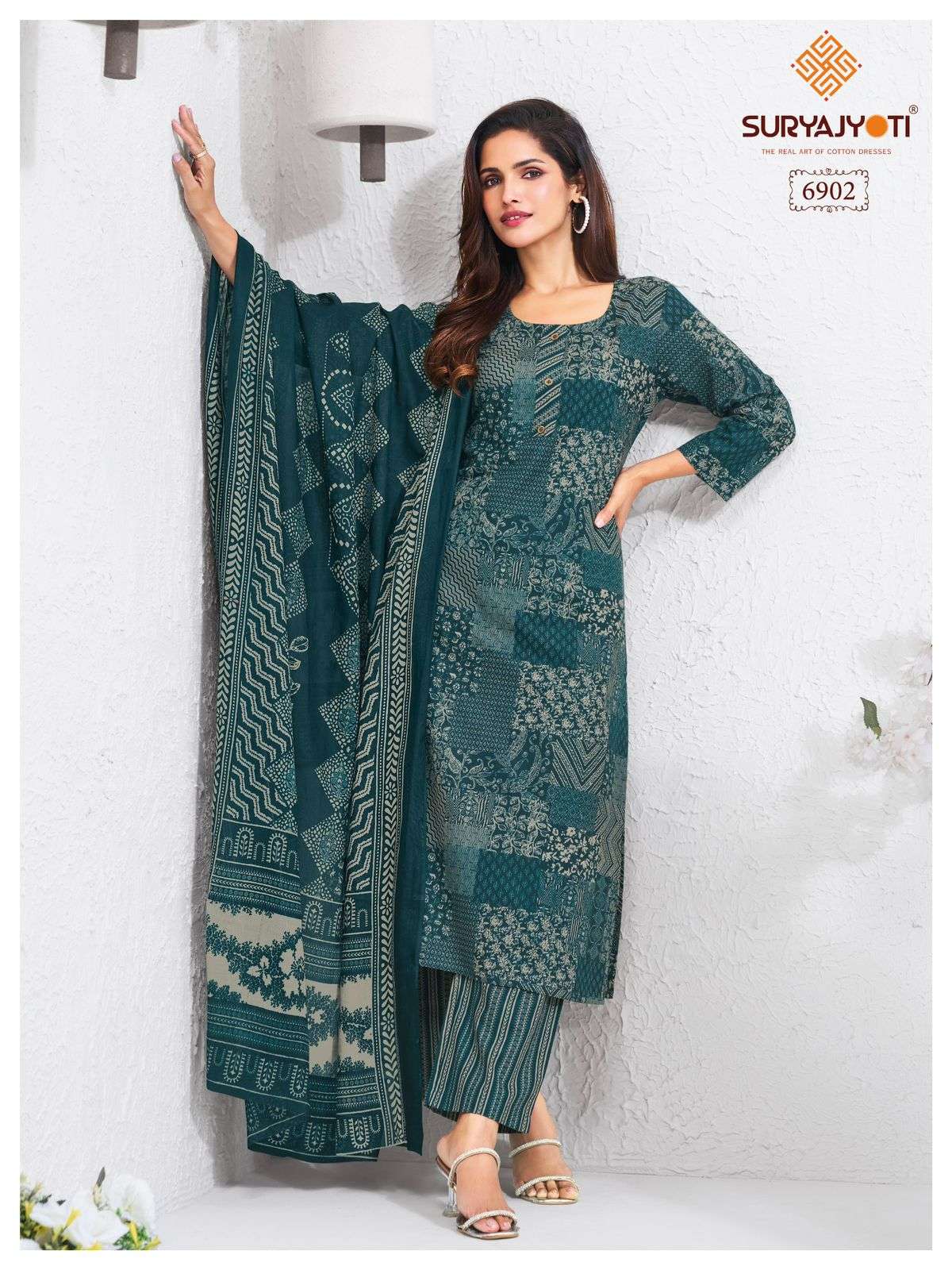 SURYAJYOTI TRENDY COTTON VOL 69 STITCHED COLLECTION 