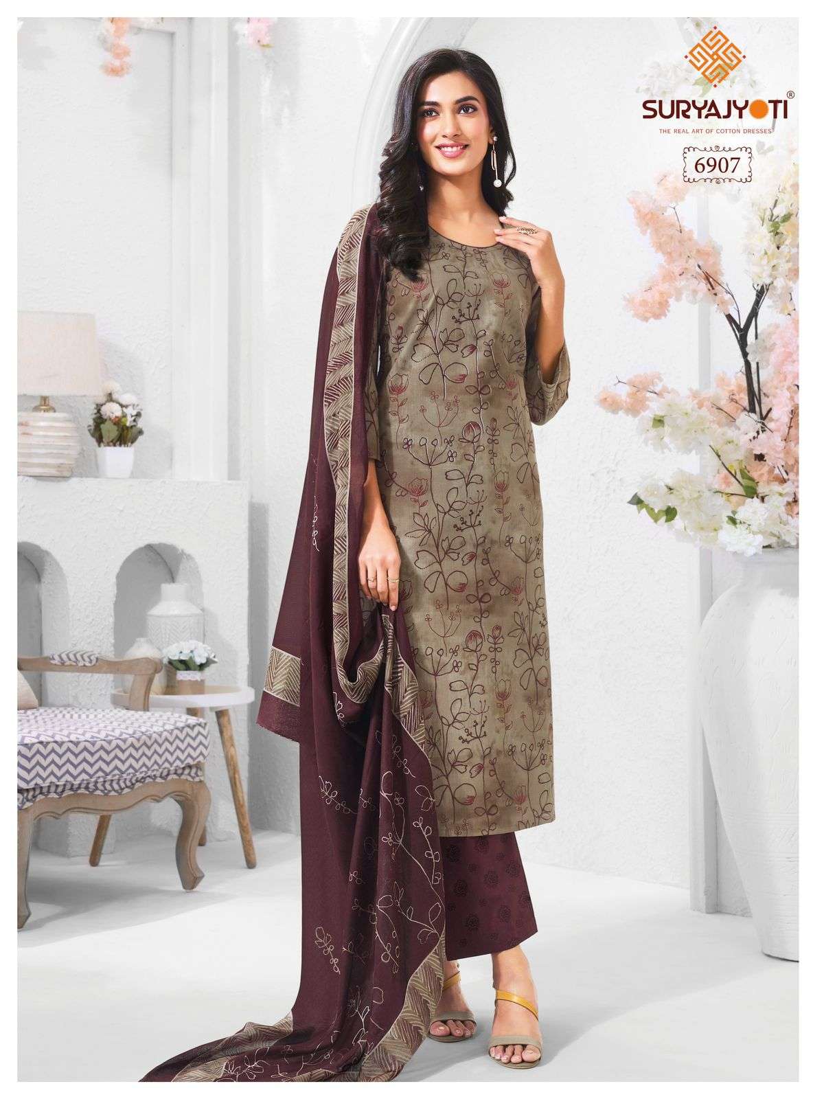 SURYAJYOTI TRENDY COTTON VOL 69 STITCHED COLLECTION 