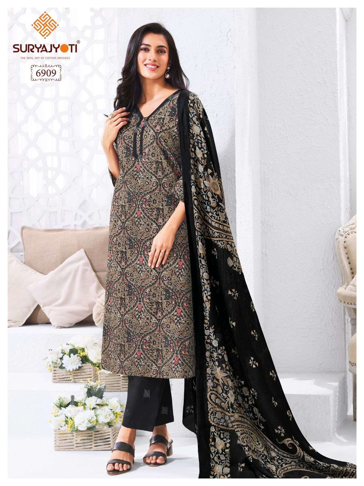 SURYAJYOTI TRENDY COTTON VOL 69 STITCHED COLLECTION 
