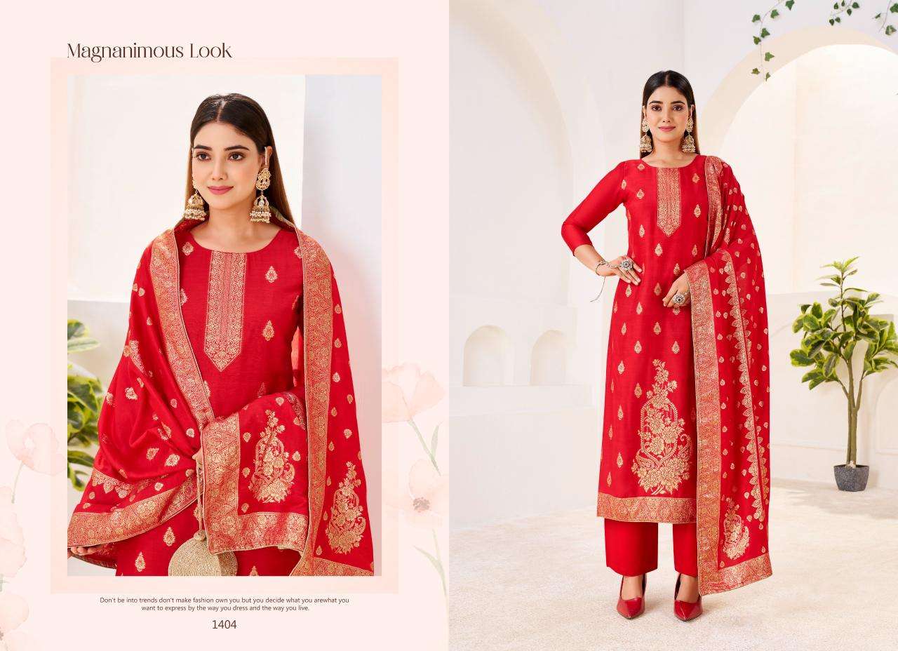TANIKSH FASHION IRIKA MUSLIN JACQUARD DESIGNER WORK SUIT