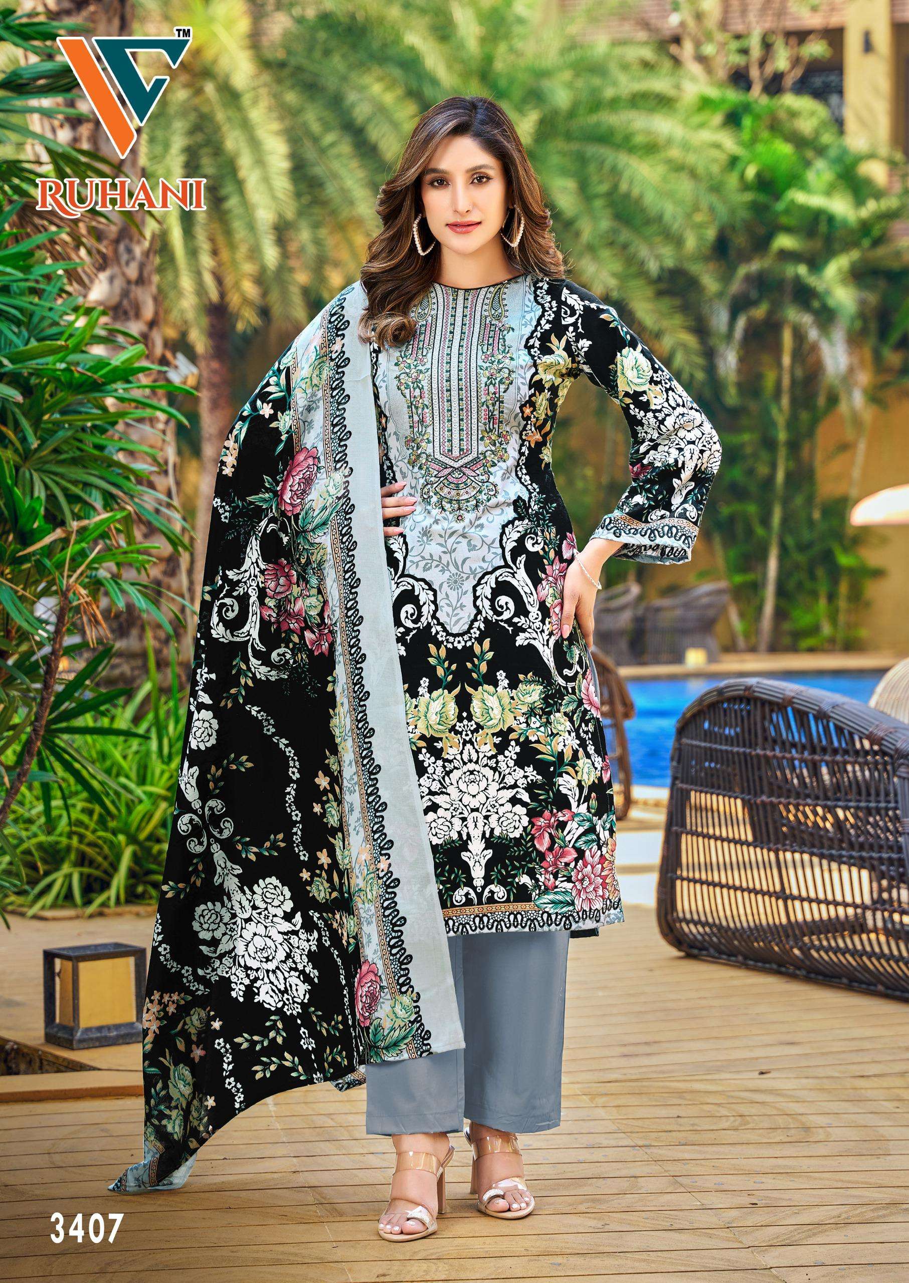 VANDANA‎ CREATION RUHANI VOL 34 COTTON DIGITAL PRINT SALWAR SUIT