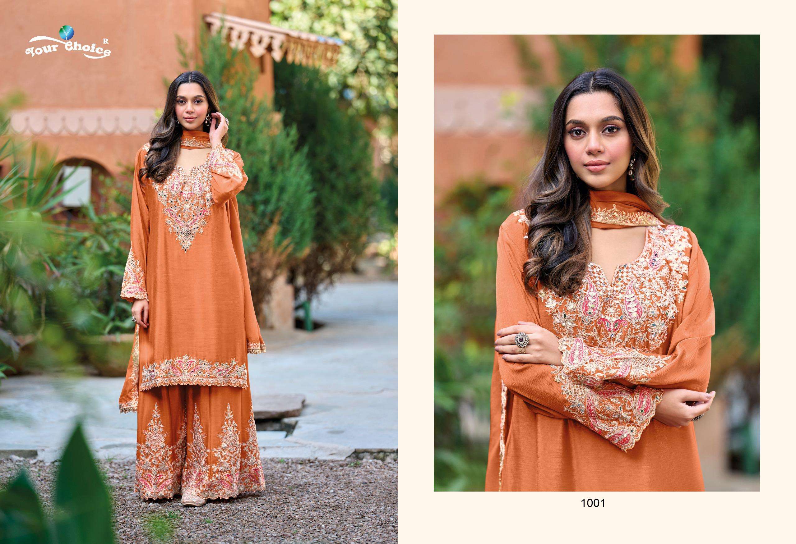 YOUR CHOICE DECENT HEAVY EMBROIDERY DESIGNER WEDDING WEAR SUIT