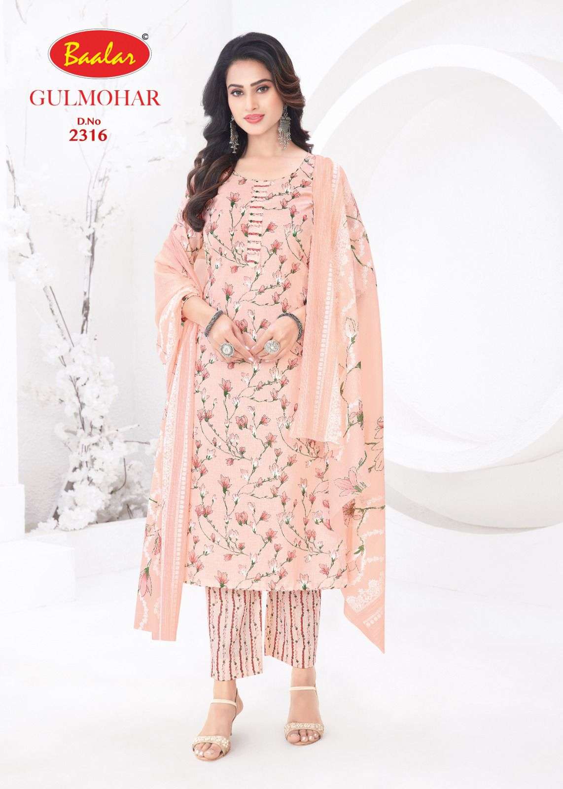 BAALAR GULMOHAR VOL 3 LAWN COTTON DIGITAL PRINT SALWAR SUIT