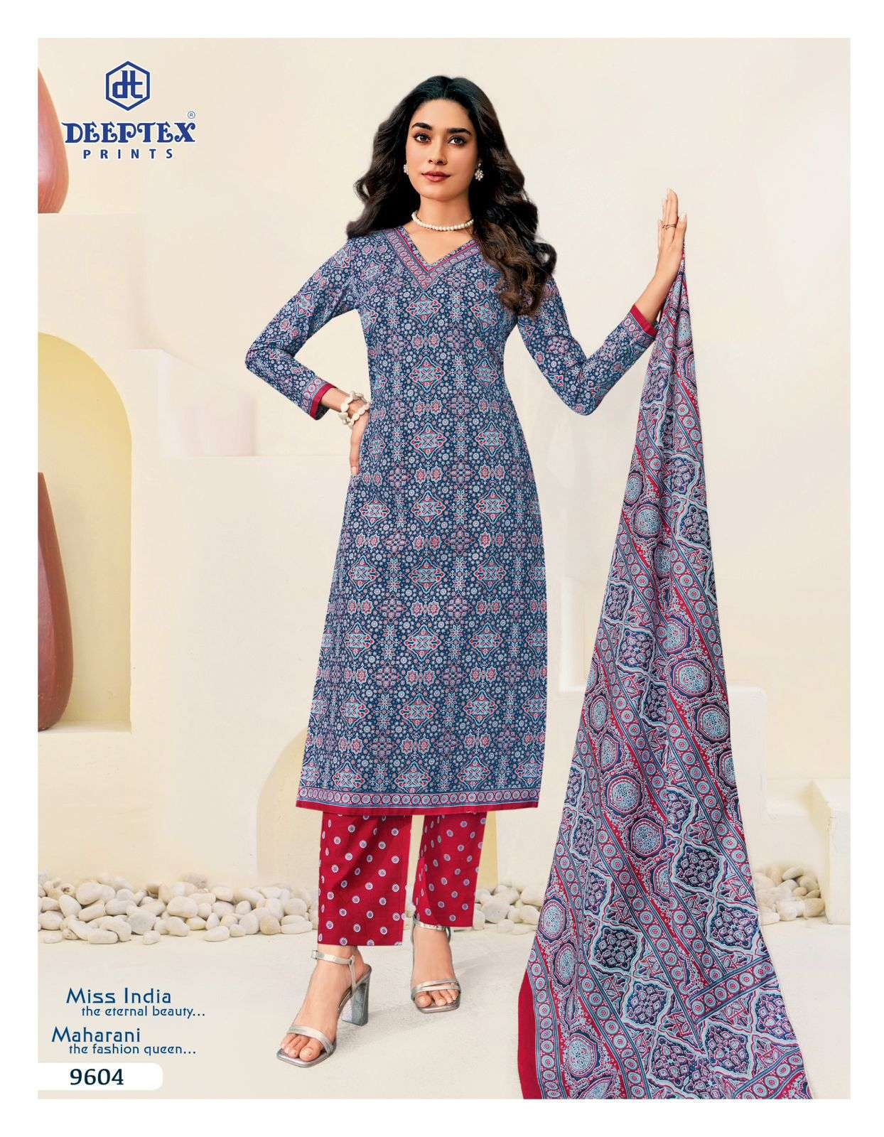 DEEPTEX MISS INDIA VOL 96 SUPER HIT COTTON DRESS WHOLESALER SURAT