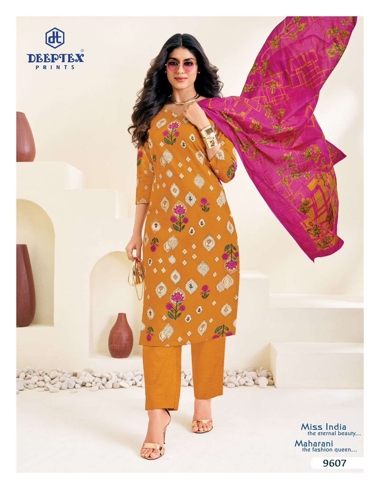 DEEPTEX MISS INDIA VOL 96 SUPER HIT COTTON DRESS WHOLESALER SURAT