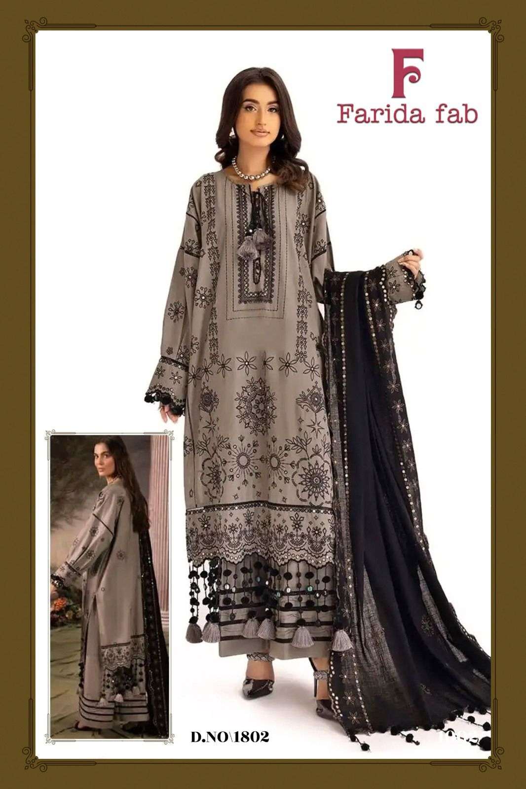 FARIDA FAB PARIAN DREAM VOL 18 READY MADE COLLECTION 