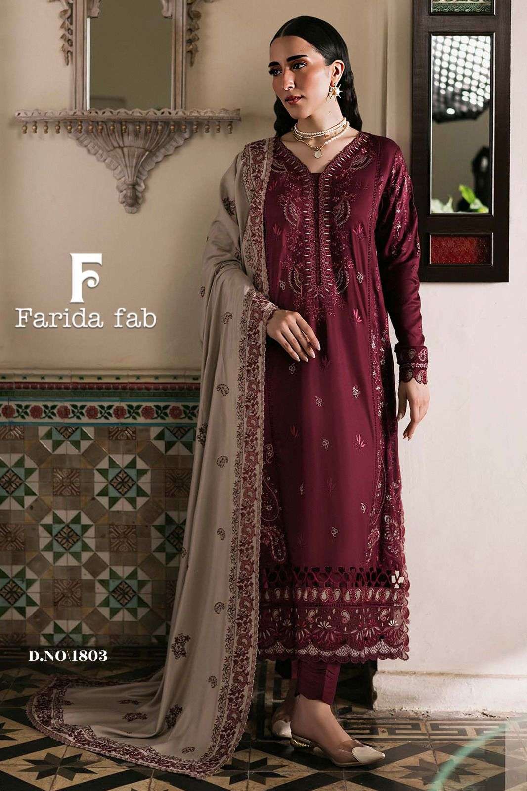FARIDA FAB PARIAN DREAM VOL 18 READY MADE COLLECTION 