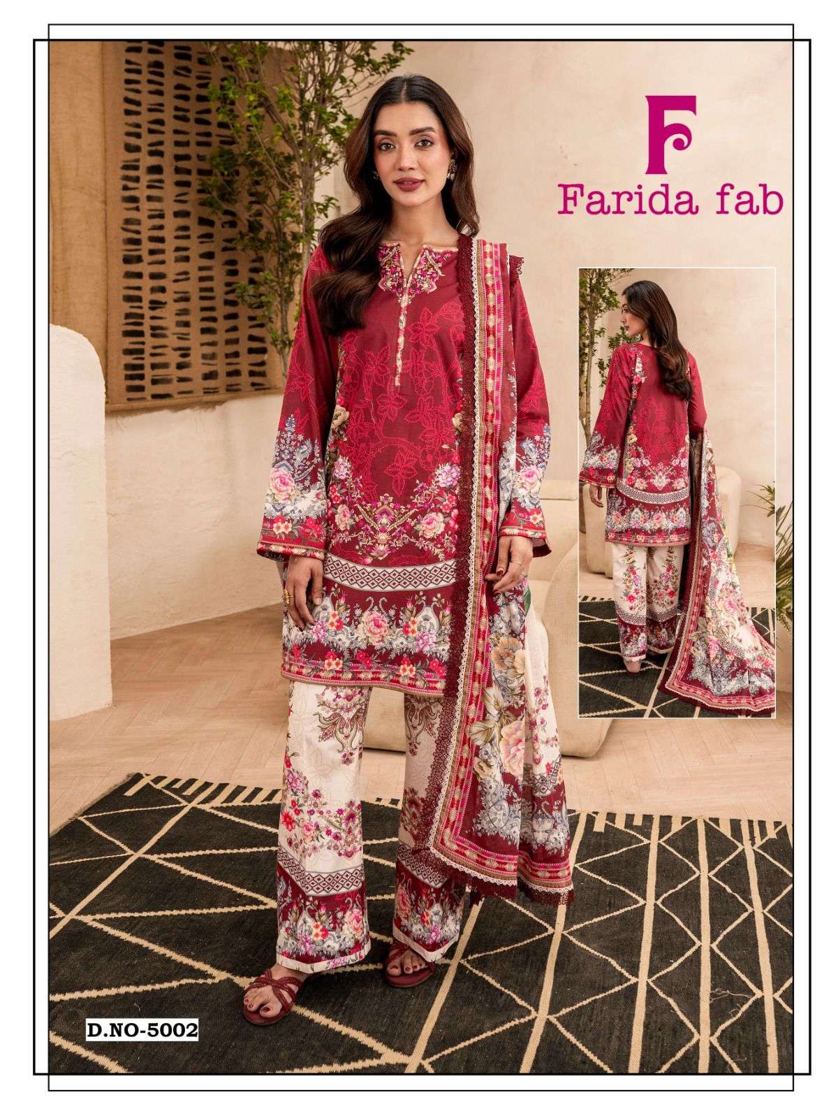 FARIDA FAB RAMSHA VOL 5 READY MADE COLLECTION 