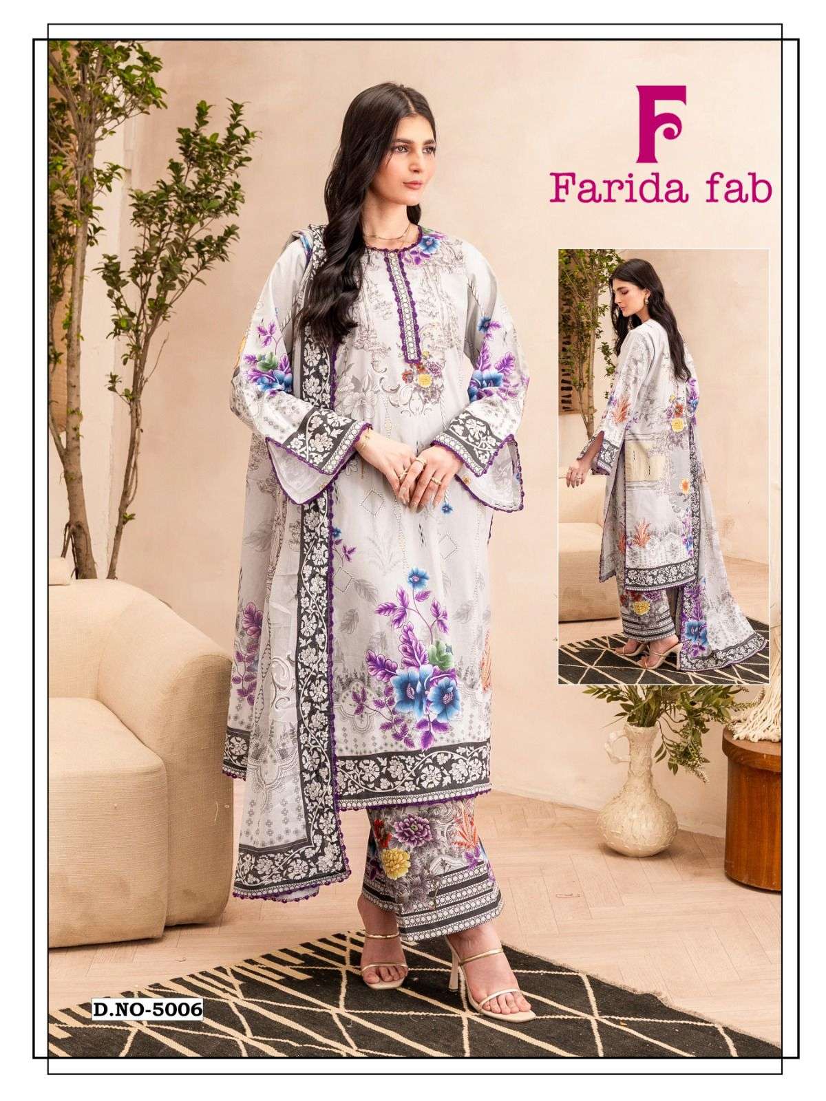 FARIDA FAB RAMSHA VOL 5 READY MADE COLLECTION 