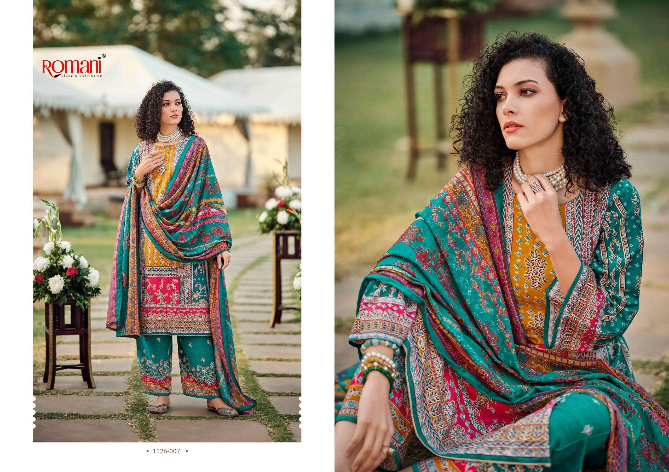 ROMANI TAHIRA COTTON DIGITAL STYLE PRINT SALWAR SUITS 