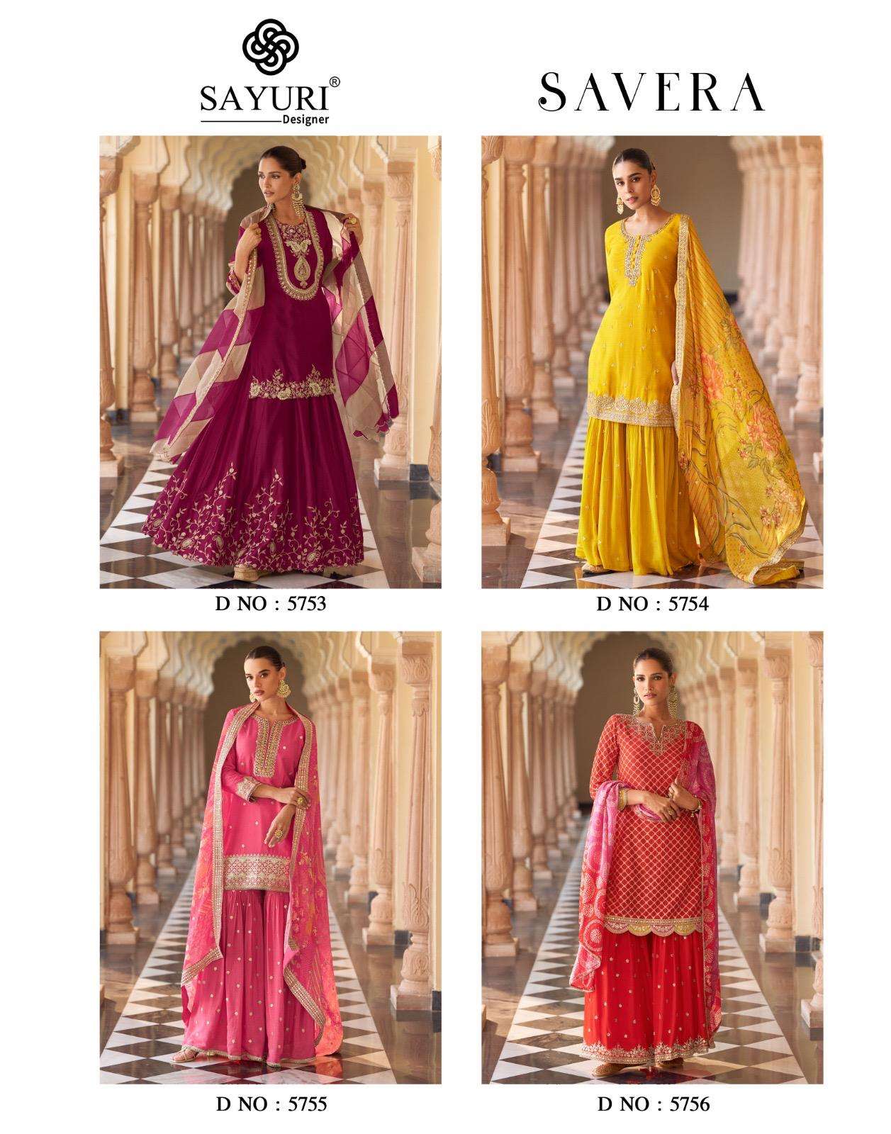 SAYURI DESIGNER SAVERA SILK HEAVY EMBROIDERD DESIGNER WEDDING WEAR SUIT