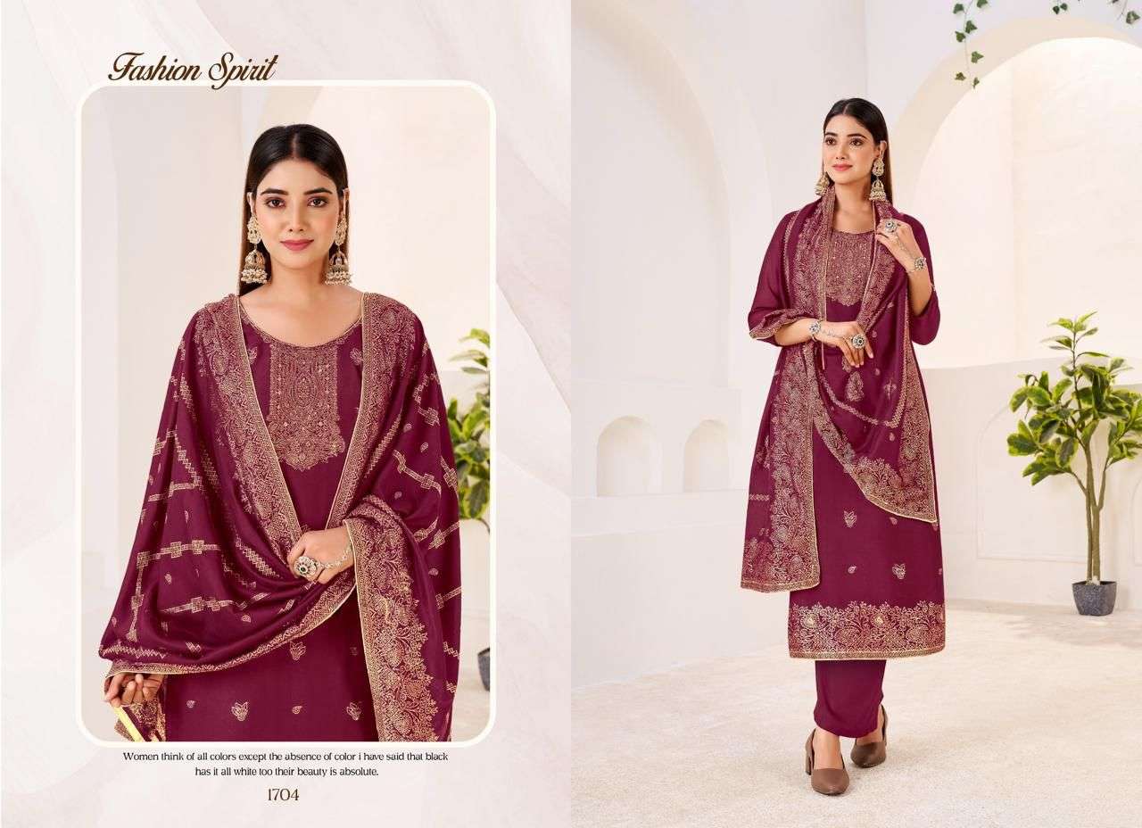  TANISHK ORION MUSLIN JACQUARD DESIGNER WORK SUIT