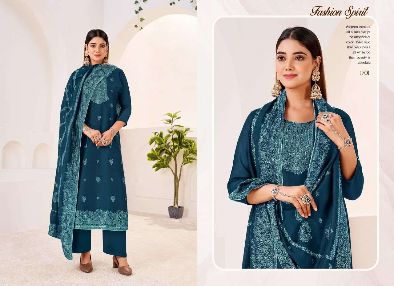  TANISHK ORION MUSLIN JACQUARD DESIGNER WORK SUIT