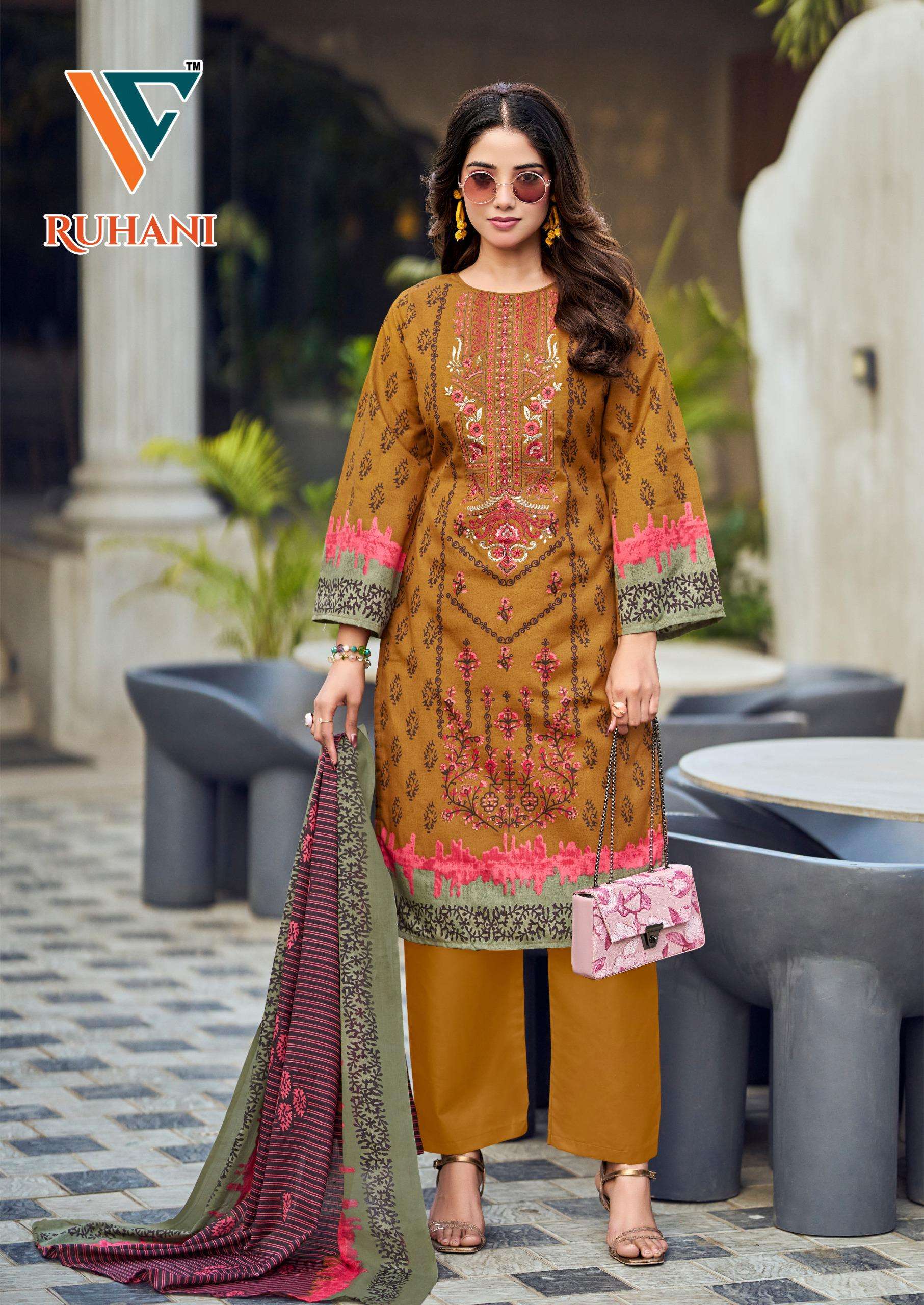VANDANA‎ CREATION RUHANI‎‎ VOL 36 COTTON DIGITAL PRINT SALWAR SUIT