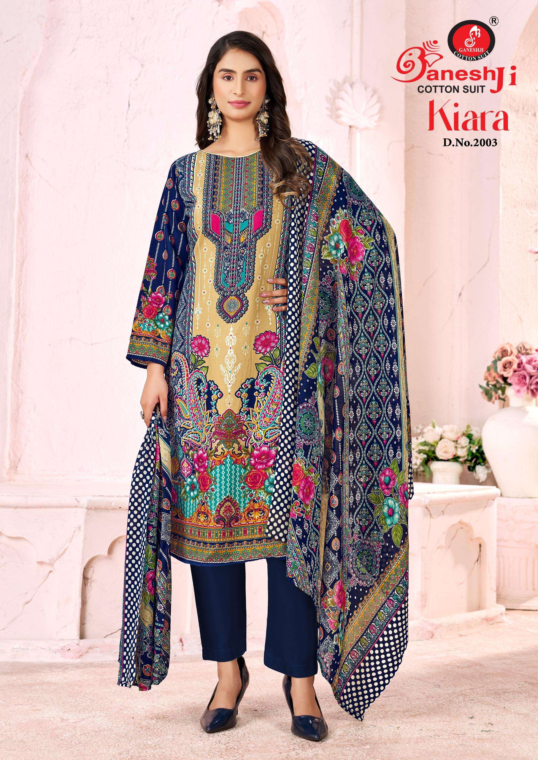 GANESHJI COTTON SUIT KIARA VOL 2 COTTON DIGITAL PRINT DRESS 