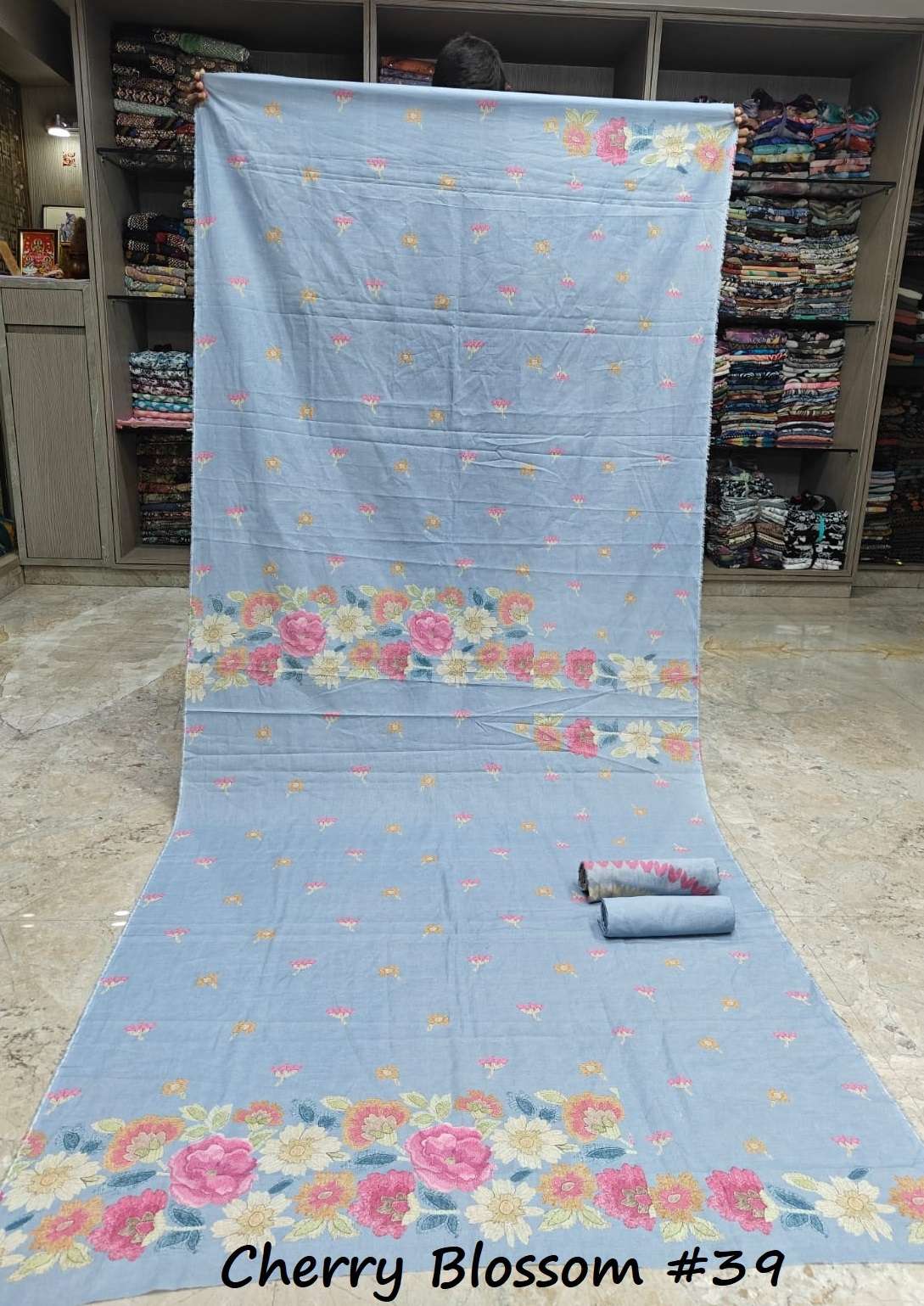 MF CHERRY BLOSSOM SUITS COTTON DIGITAL PRINTS SALWAR SUIT