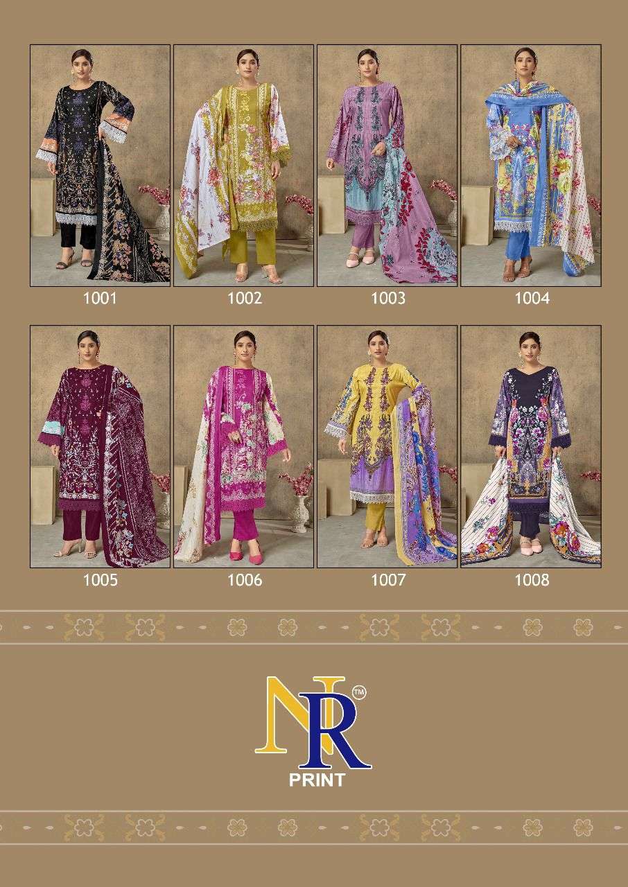 NP PRINT NAYRA VOL 1 LAWN COTTON DIGITAL PRINT SALWAR SUIT