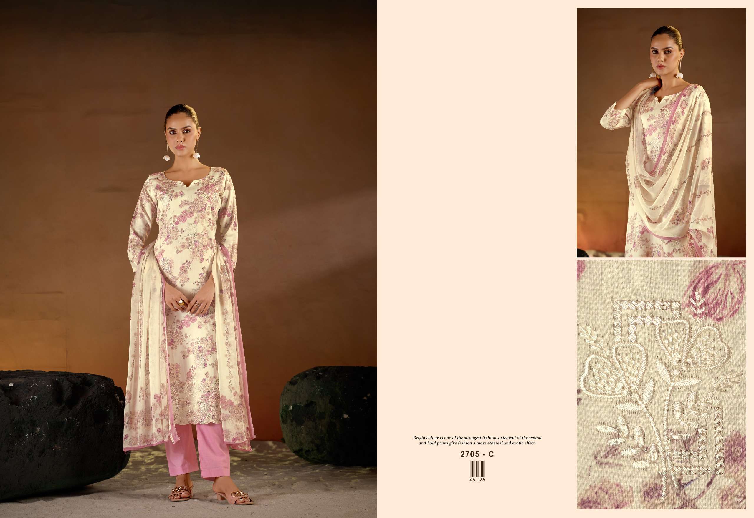 SARGAM PRINTS SHELZA JAM COTTON DIGITAL PRINT WITH EMBROIDERY WORK SUIT