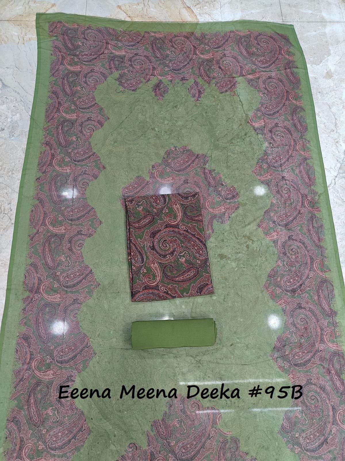 VISHWAM FABRICS EEENA MEENA DEEKA VOL 1 CREPE DIGITAL PRINTED LADIES SALWAR SUIT