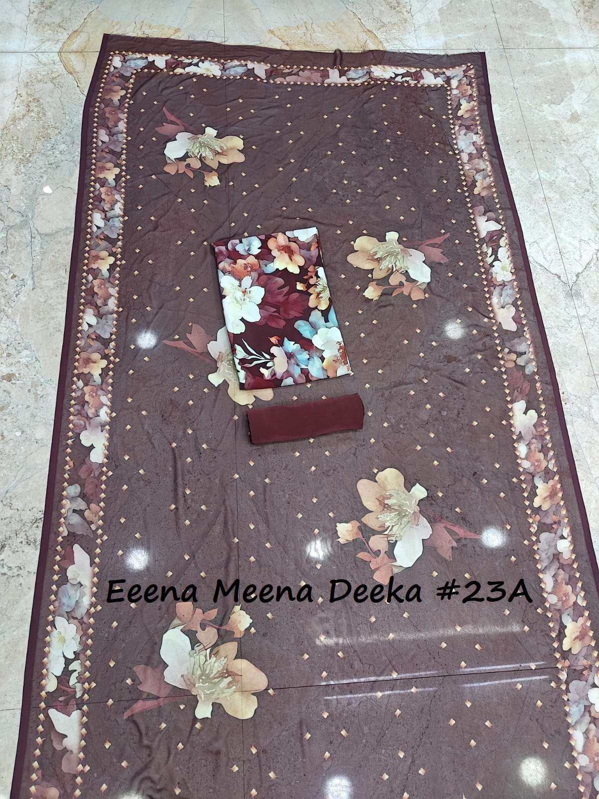 VISHWAM FABRICS EEENA MEENA DEEKA VOL 1 CREPE DIGITAL PRINTED LADIES SALWAR SUIT