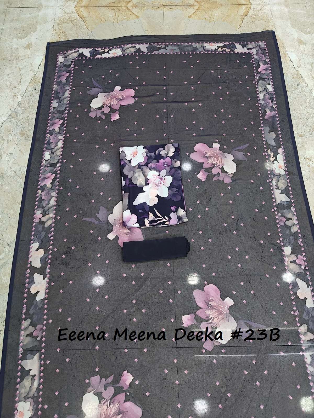 VISHWAM FABRICS EEENA MEENA DEEKA VOL 1 CREPE DIGITAL PRINTED LADIES SALWAR SUIT