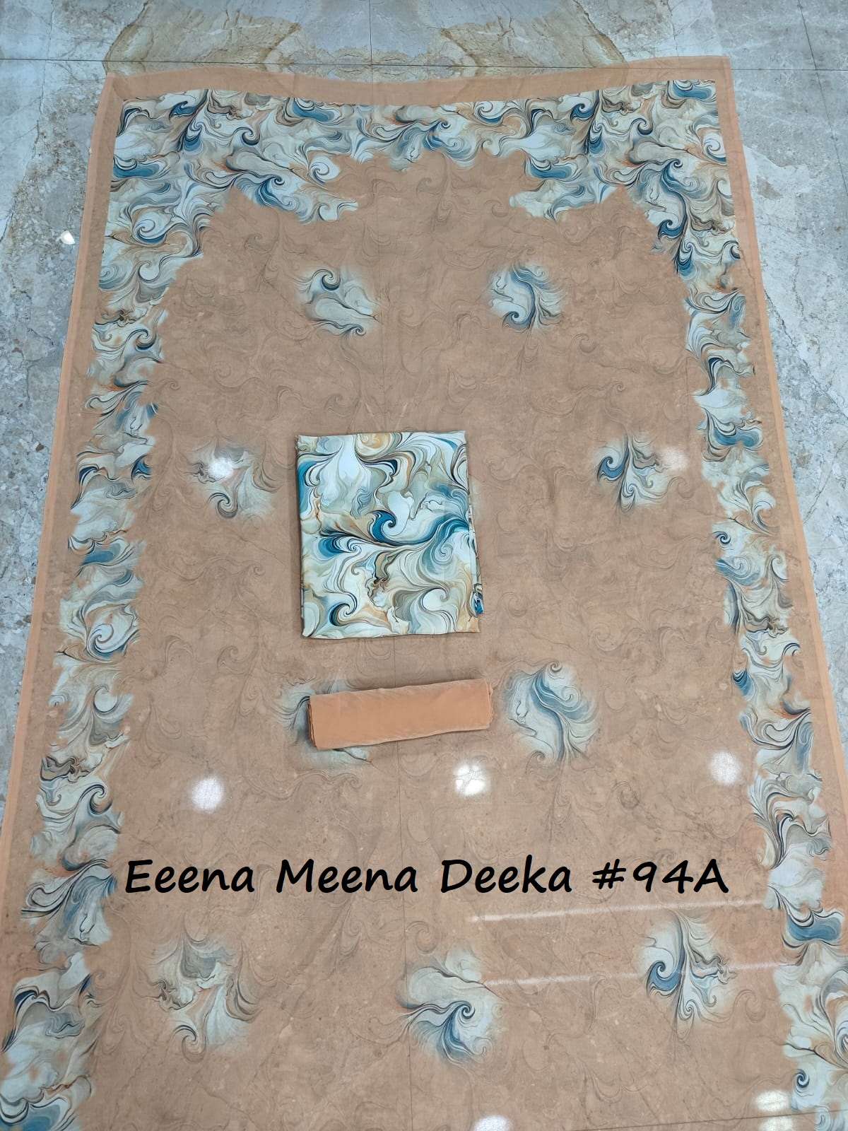 VISHWAM FABRICS EEENA MEENA DEEKA VOL 1 CREPE DIGITAL PRINTED LADIES SALWAR SUIT