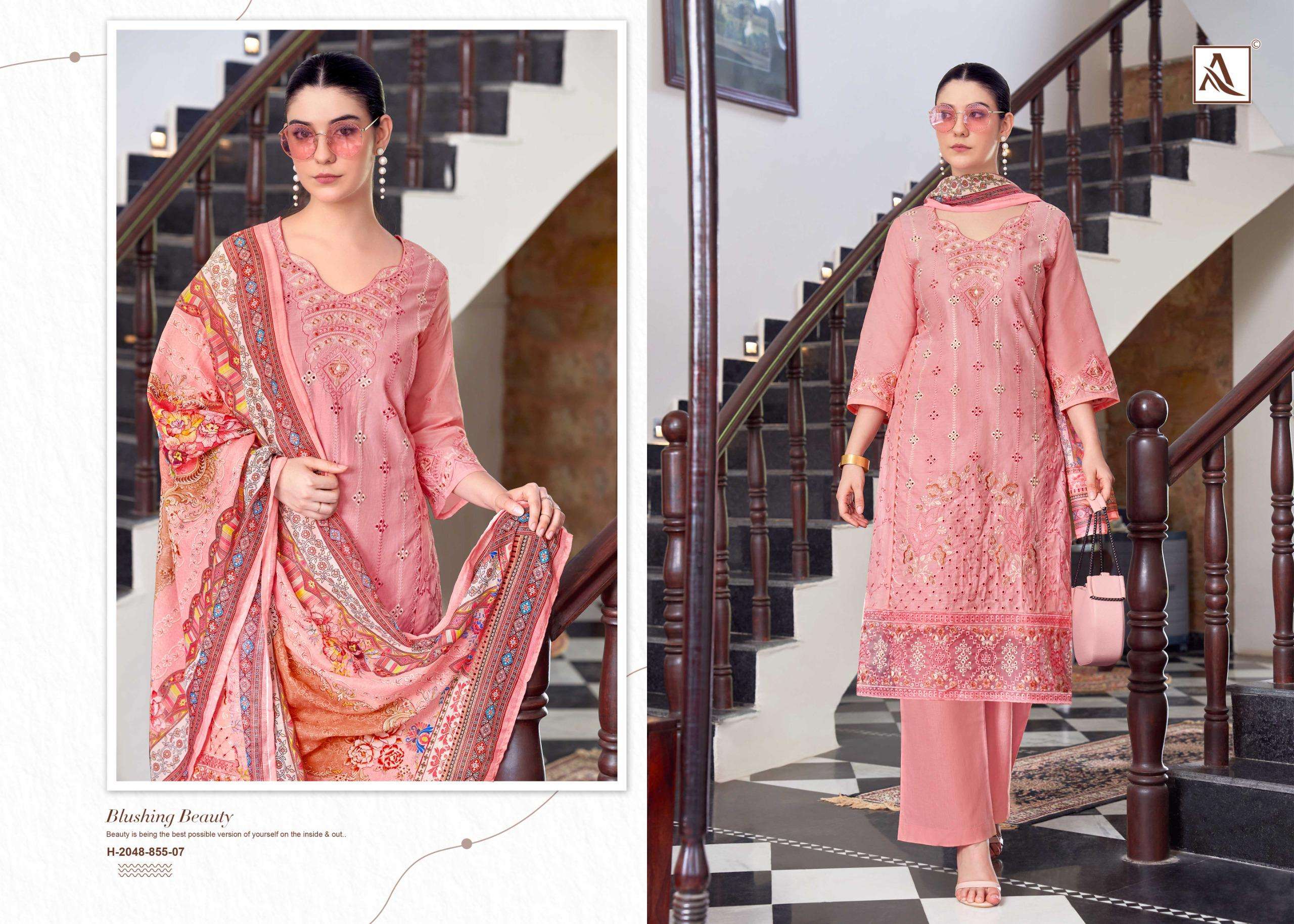 ALOK SUITS THE LIBAS LAWN COTTON FANCY EMBROIDERY WORK SUIT