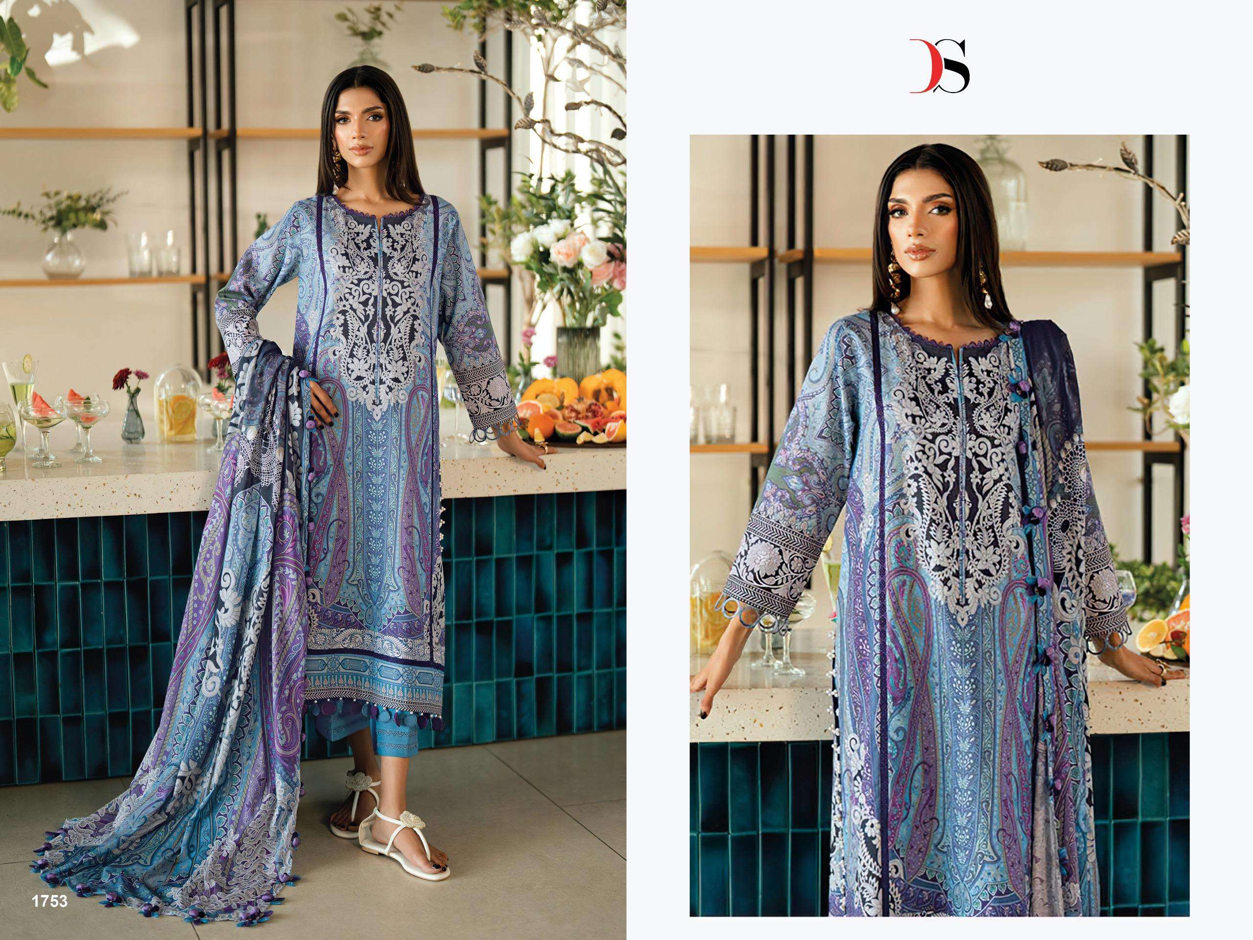 DEEPSY SUITS JADE URBAN VOL 8 COTTON EMBROIDERY WORK SALWAR KAMEEZ	