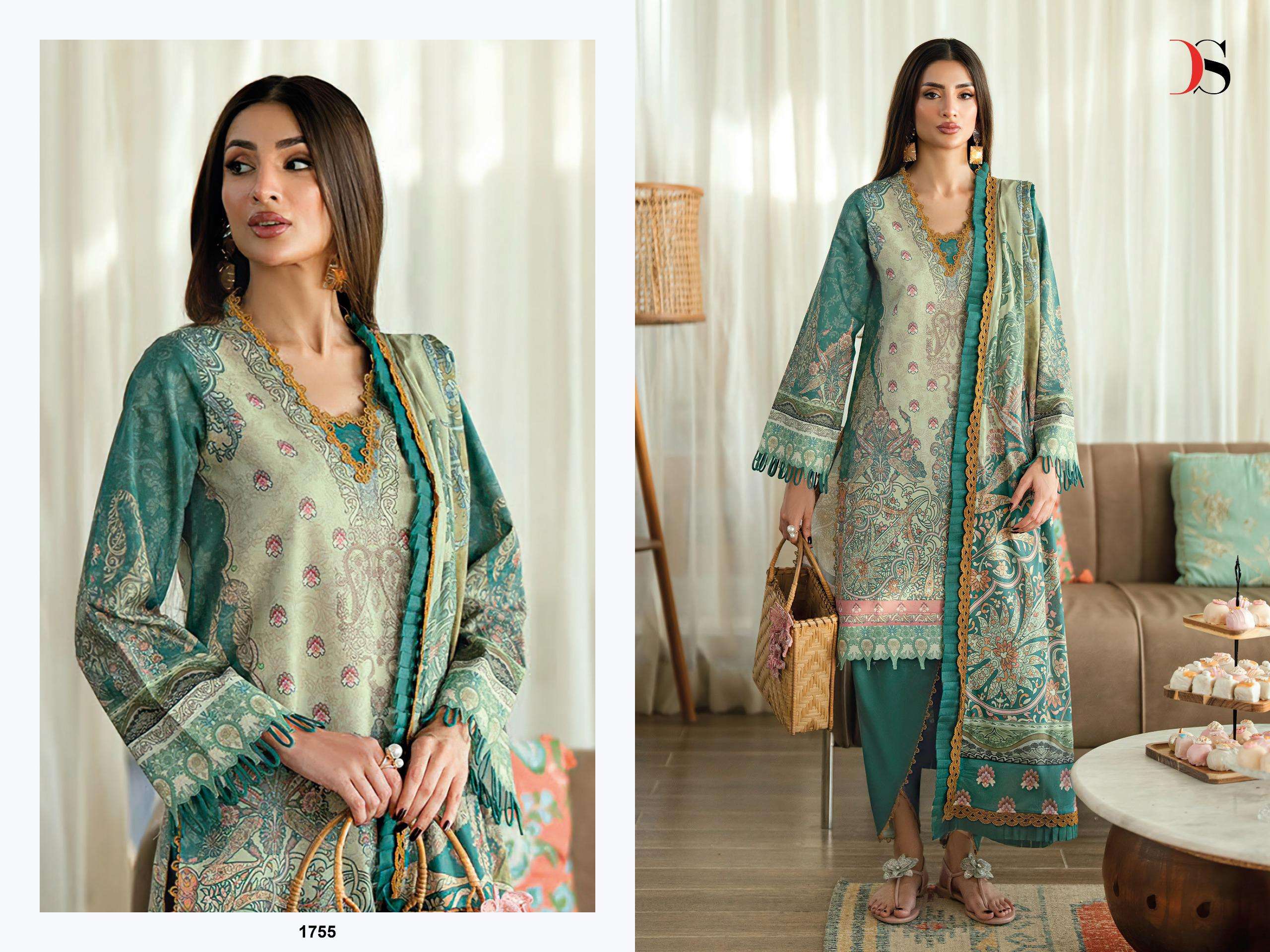 DEEPSY SUITS JADE URBAN VOL 8 COTTON EMBROIDERY WORK SALWAR KAMEEZ	