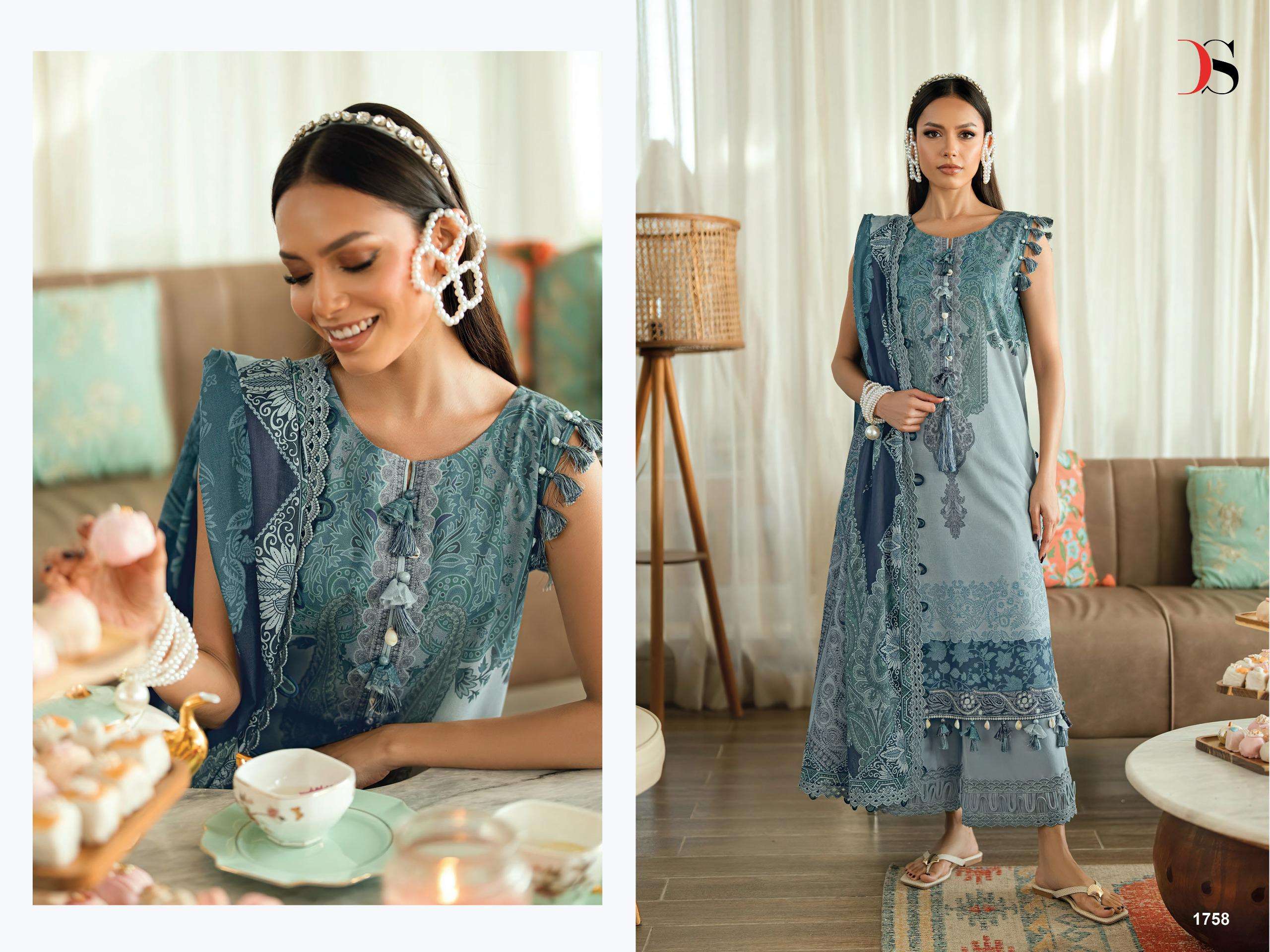 DEEPSY SUITS JADE URBAN VOL 8 COTTON EMBROIDERY WORK SALWAR KAMEEZ	