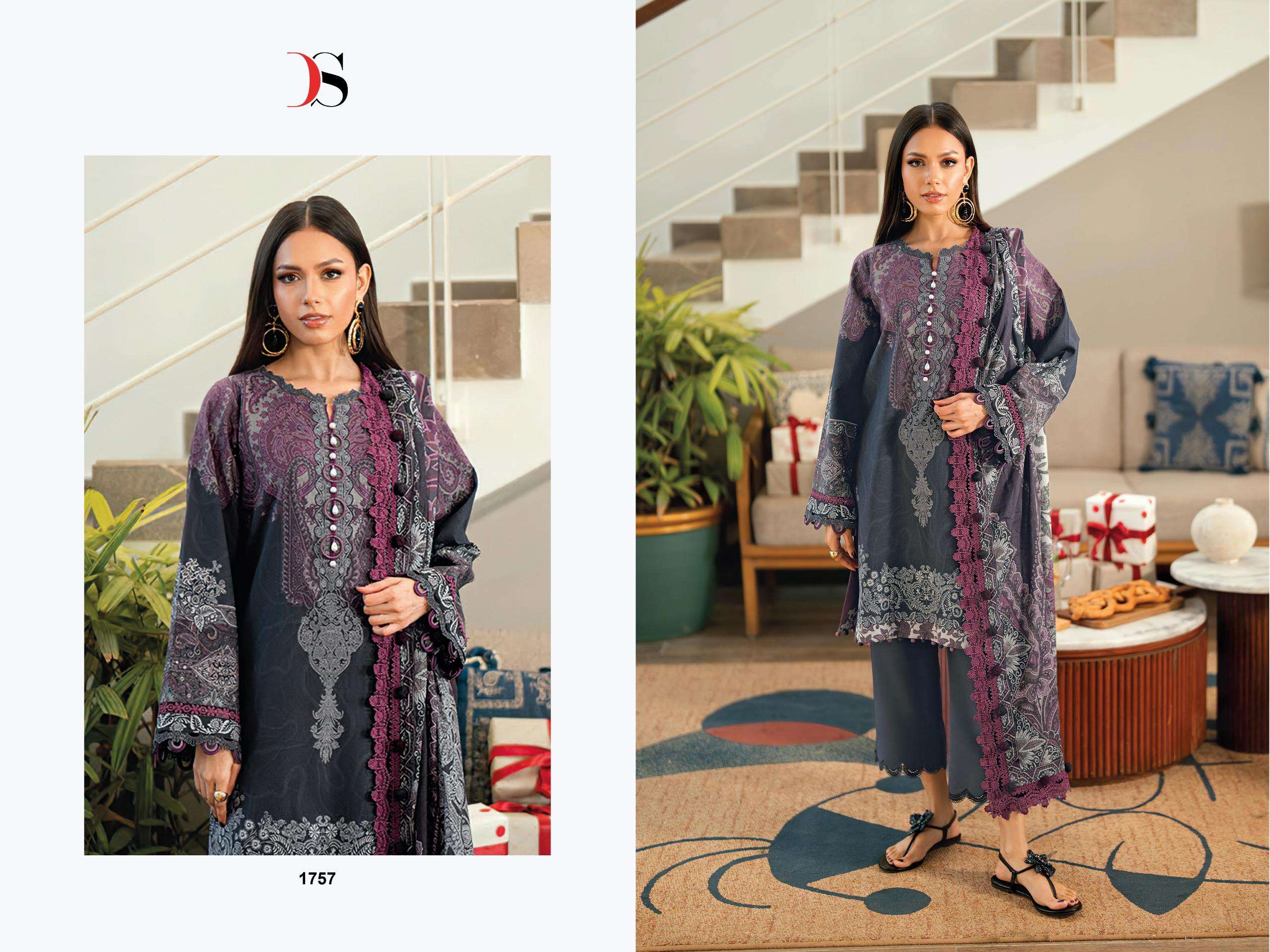 DEEPSY SUITS JADE URBAN VOL 8 COTTON EMBROIDERY WORK SALWAR KAMEEZ	