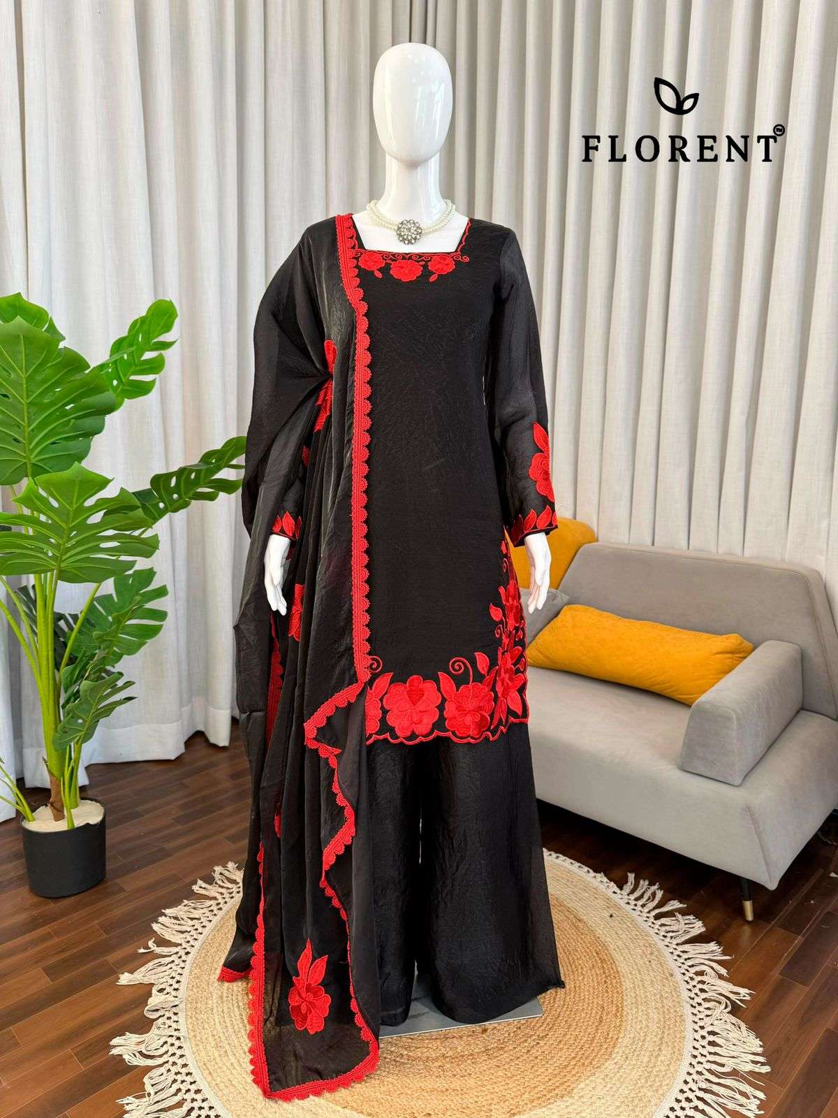 FLORENT D NO 1080 & 1081 SILK DESIGNER READY MADE PAKISTANI SUIT