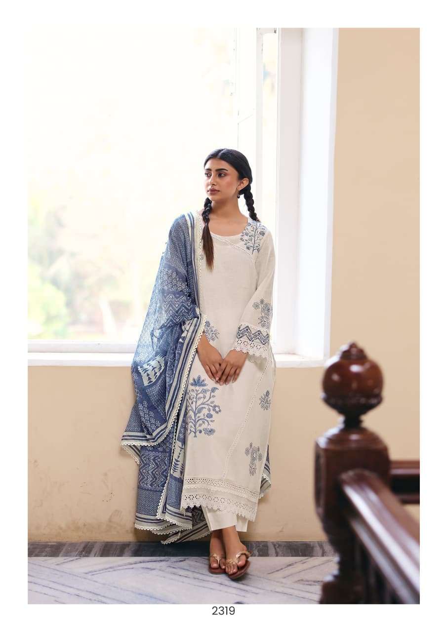 KIMORA JHAROKHA VOL 69 COTTON DIGITAL PRINT WITH EMBROIDERY DESINER WORK SUIT