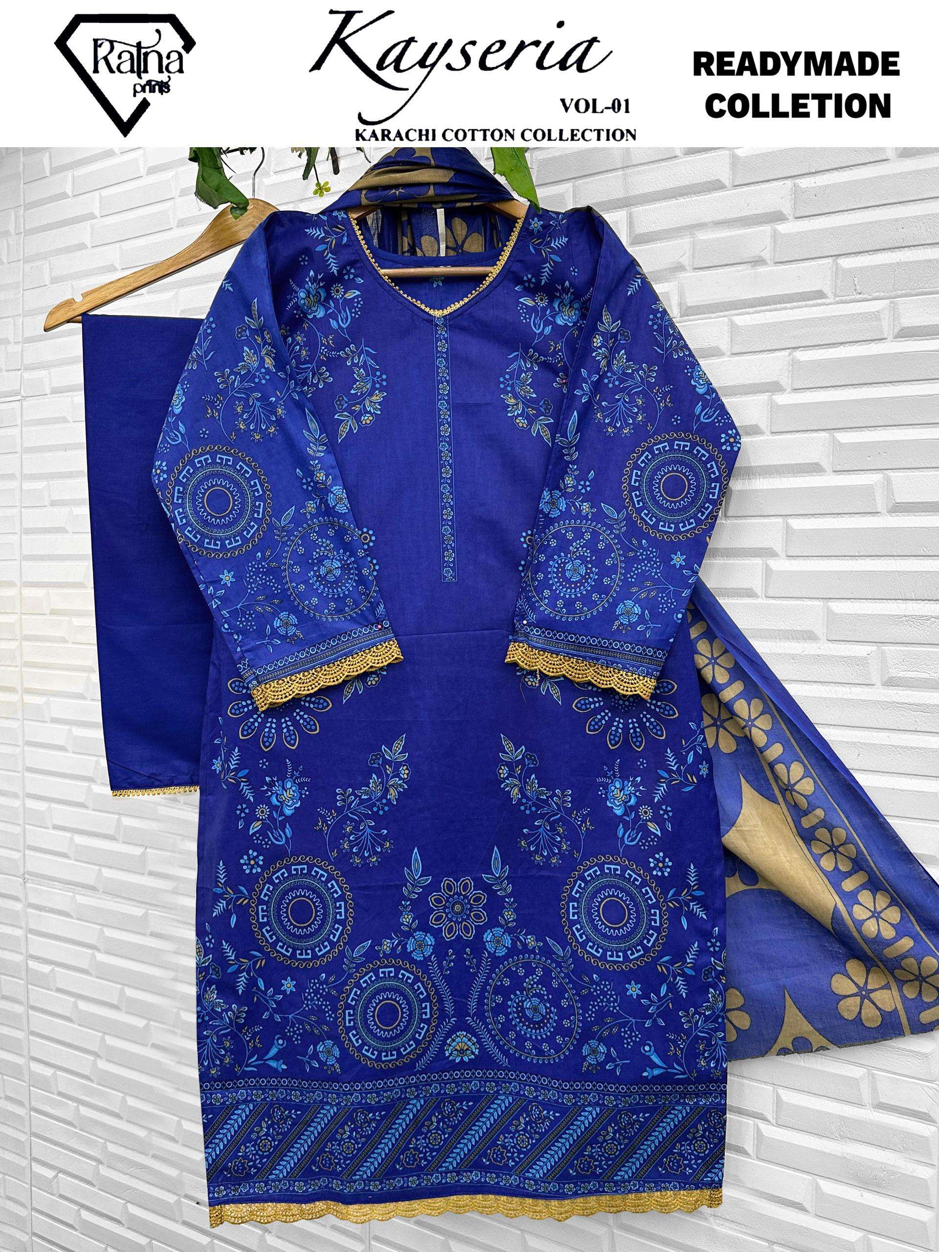 RATNA PRINTS KAYSERIA VOL 1 READY MADE COLLECTION 